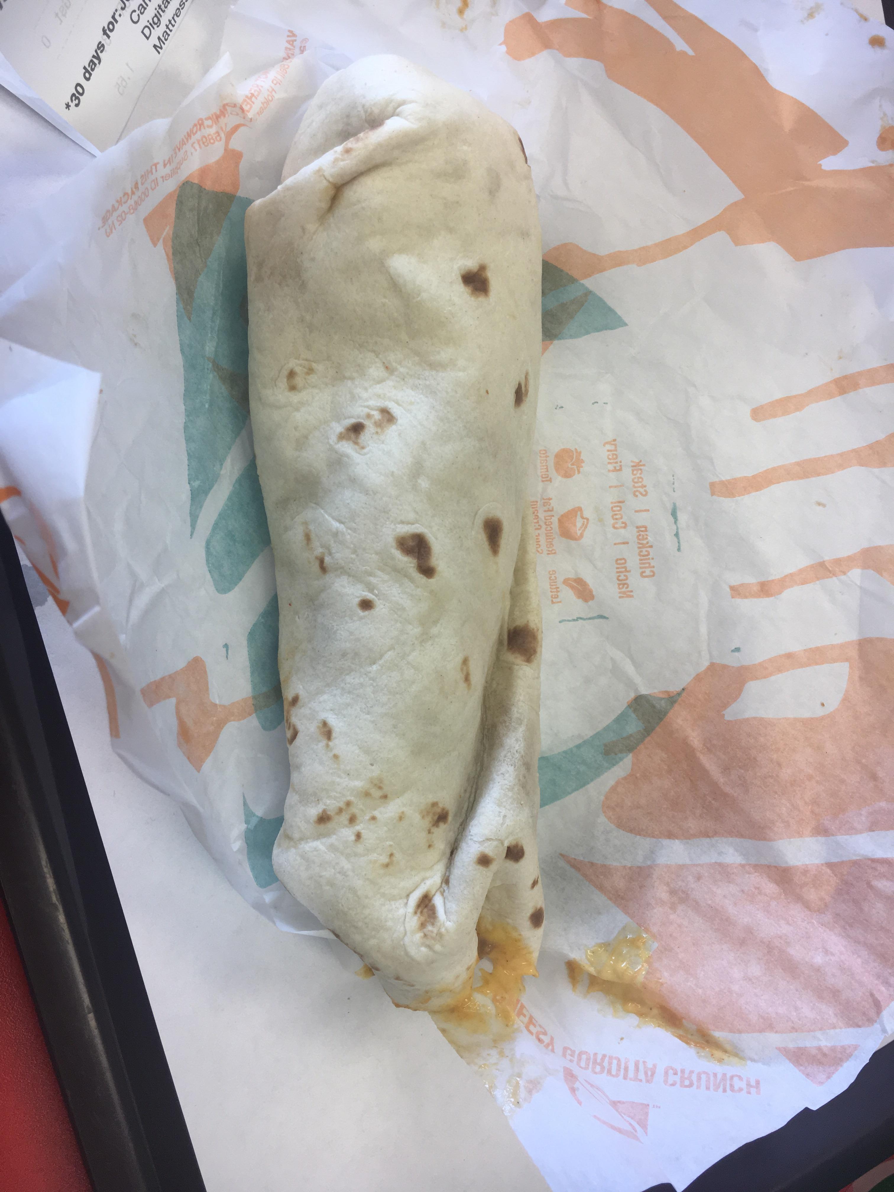 Taco Bell Cheesy Potato Burrito Nutrition Burrito Walls