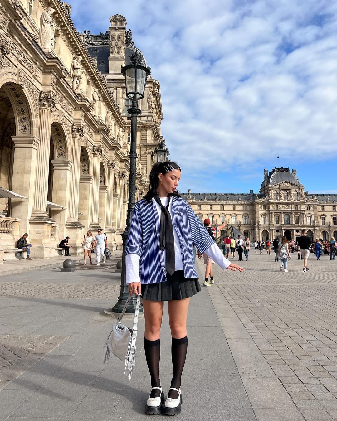 Rae Hershey (Fashion Influencer 100k+ followers) : KneesockedCelebs