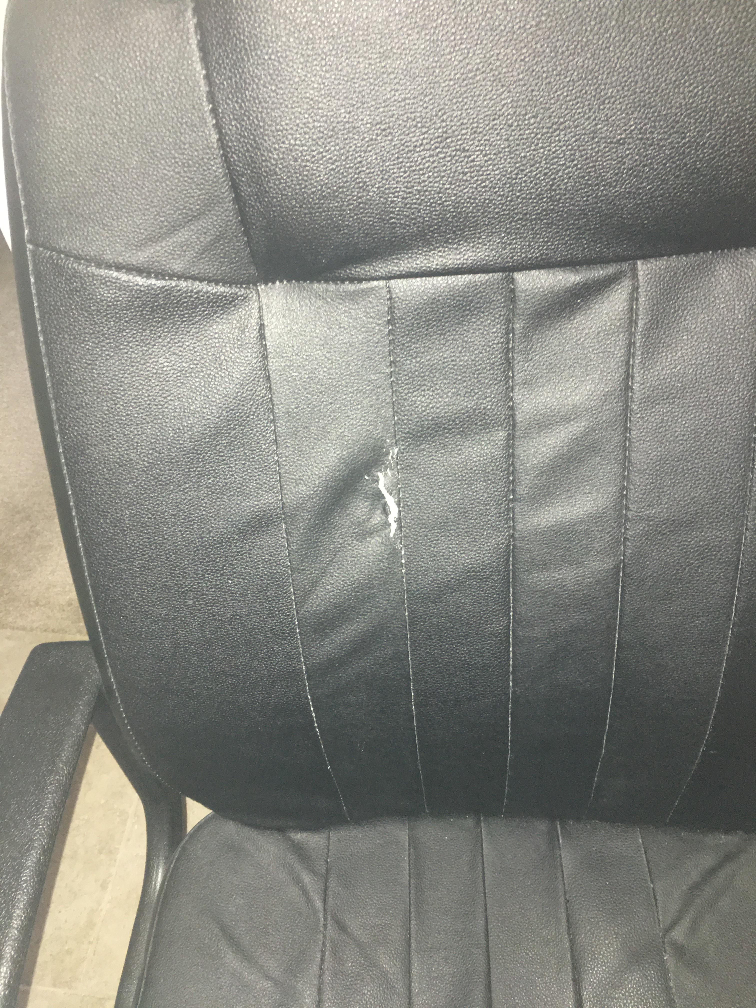 Tear in the back of office chair? r/fixit