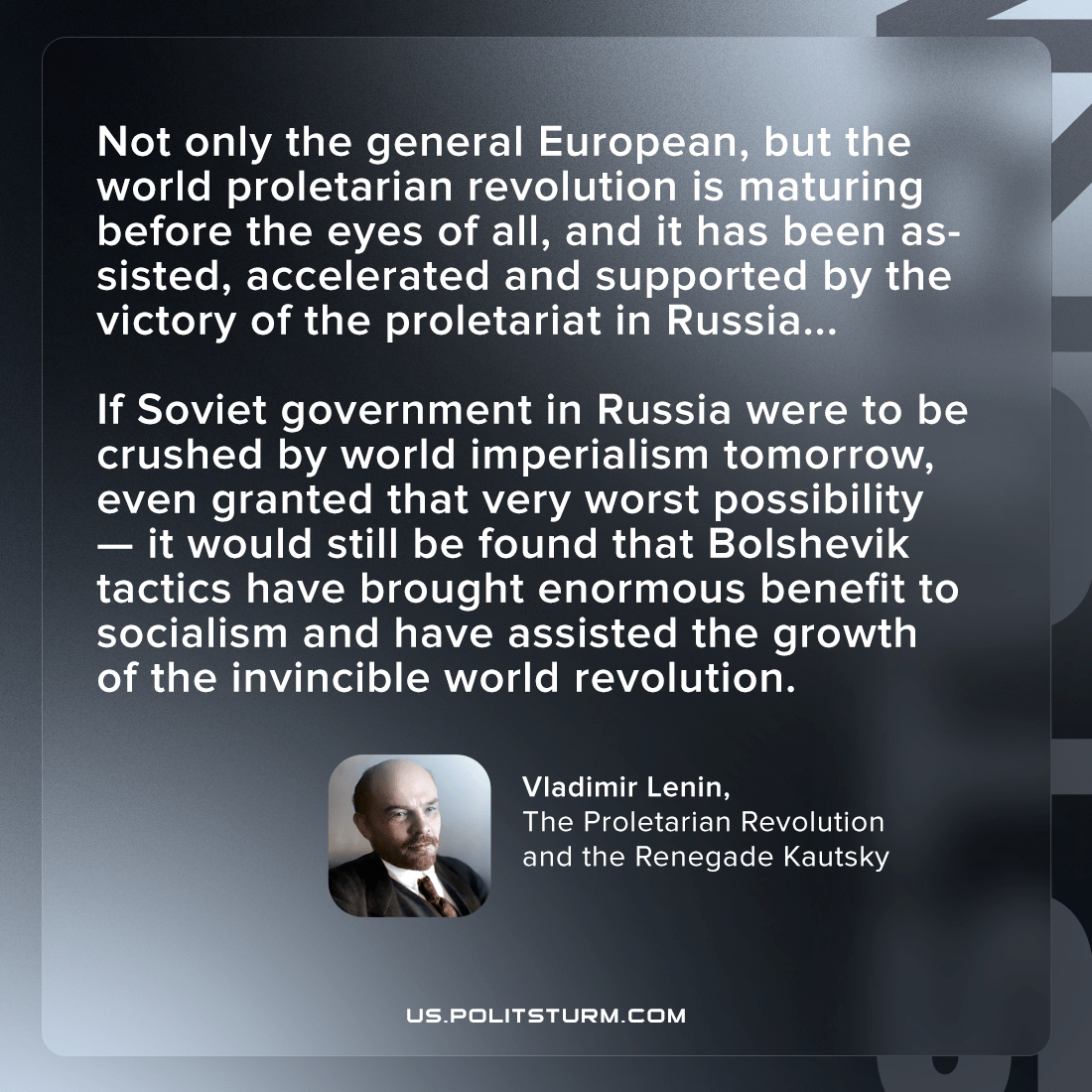 Lenin The Proletarian Revolution and the Renegade Kautsky (1918) r