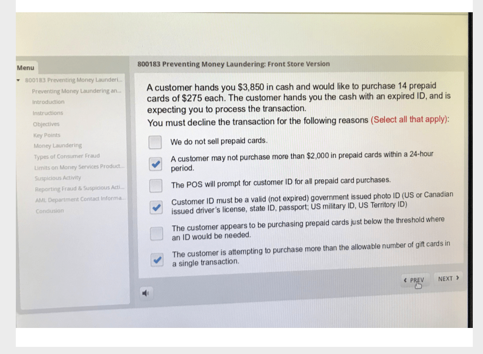 A customer hands you 3,850 in cash and would like to purchase 14