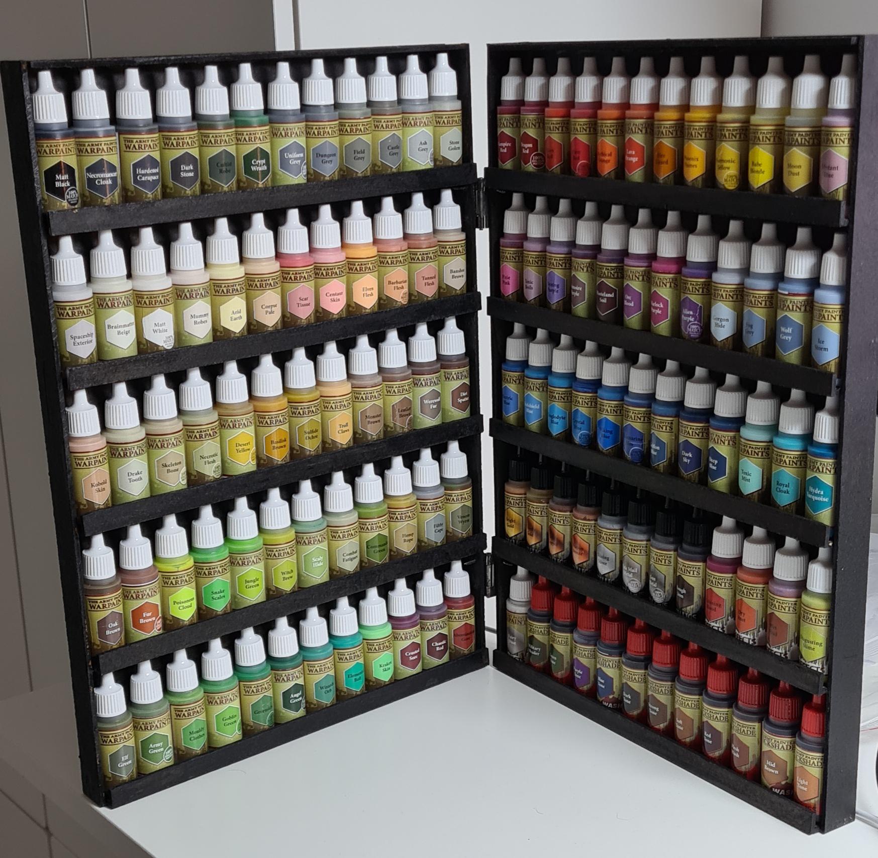 I threw out my Paint Racks for this Hobby Storage Solution, model