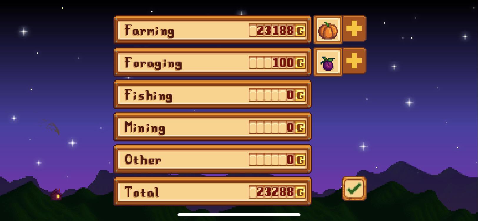 I think the pumpkin seeds were a good investment. I’m on year one😃 r