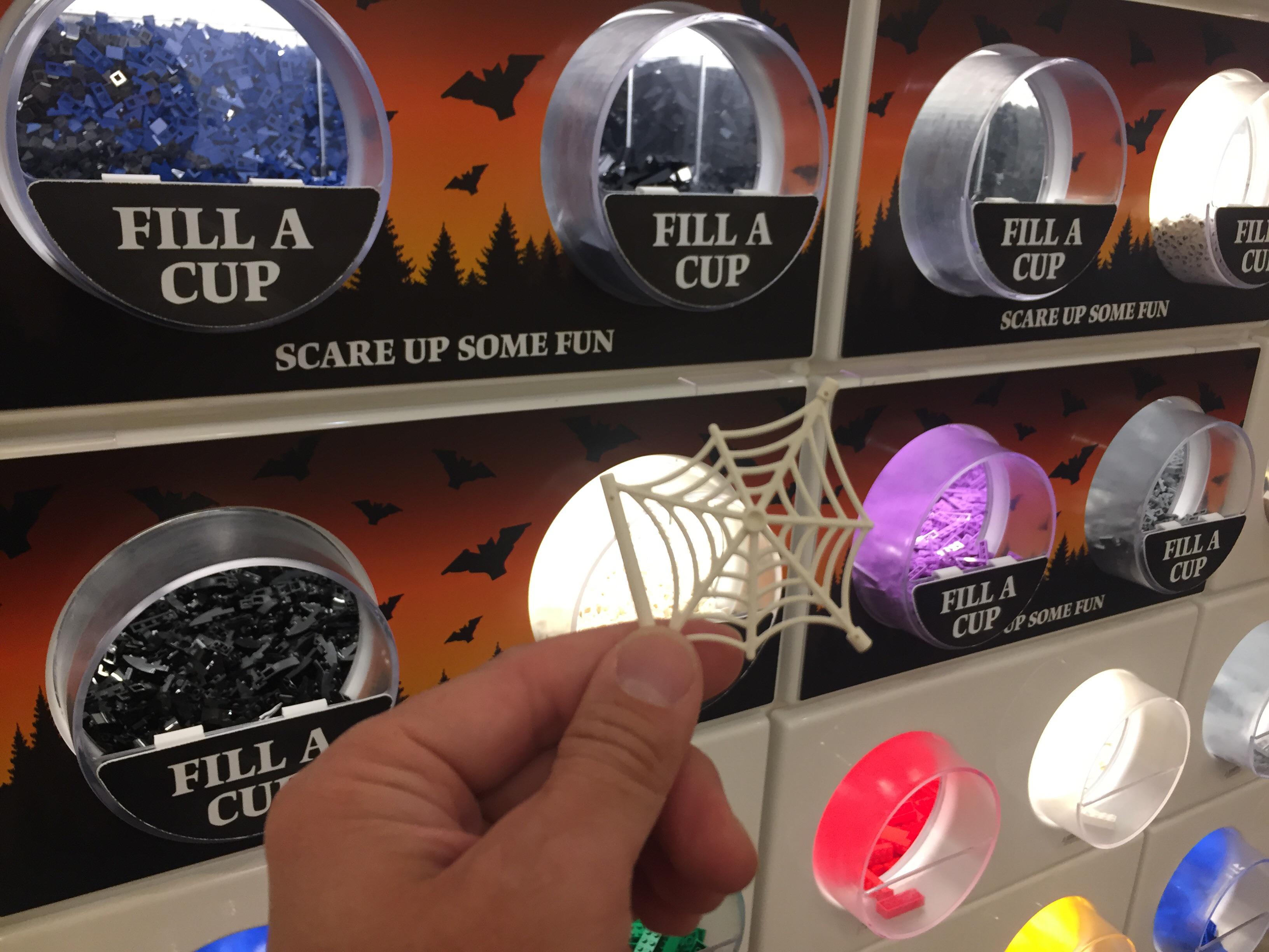 Cool to see the Halloween themed Pick a Brick wall at the local Lego