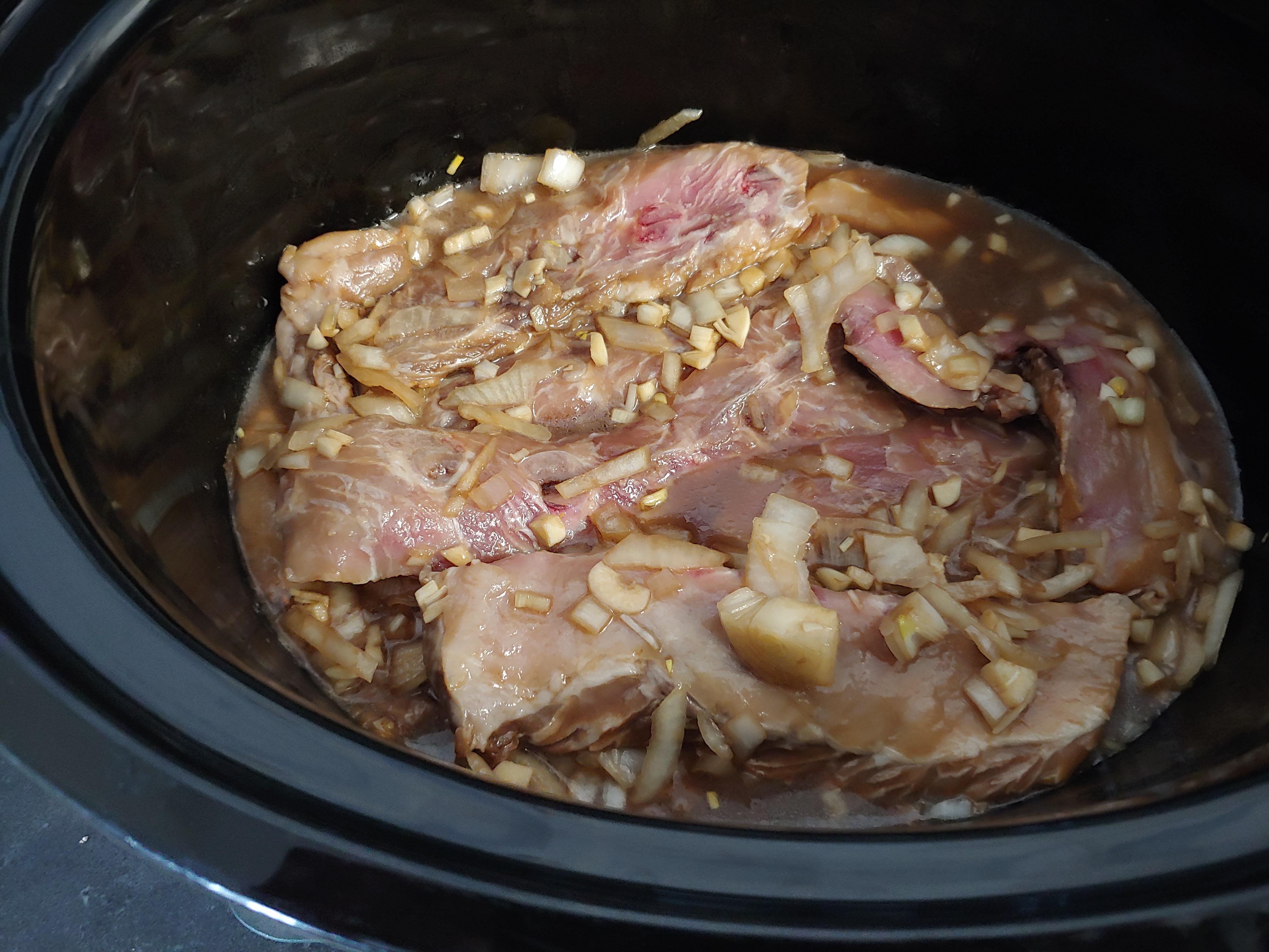 Adobo pork buttons. r/slowcooking