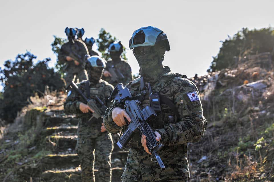 South Korean Army Special Forces carrying out PKO in Lebanon, December
