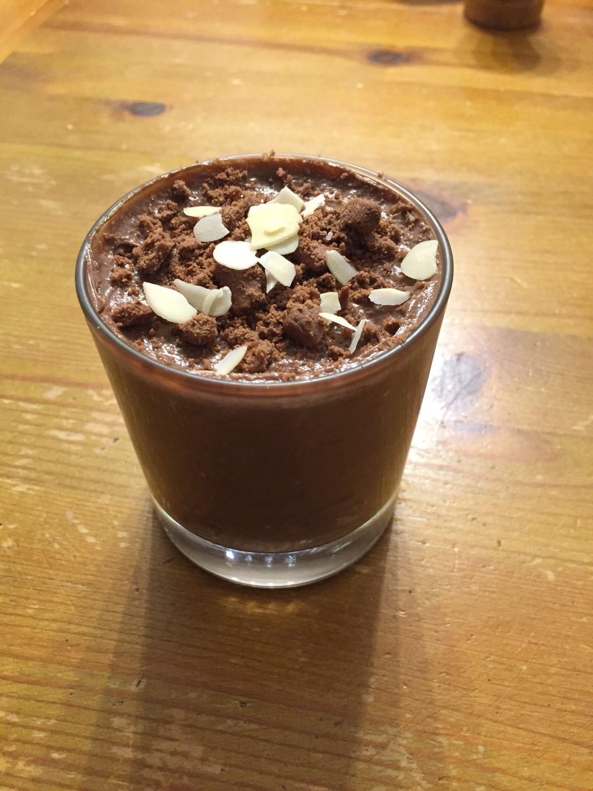 Vegan chocolate mousse...made with tofu! Recipe in comments ) r