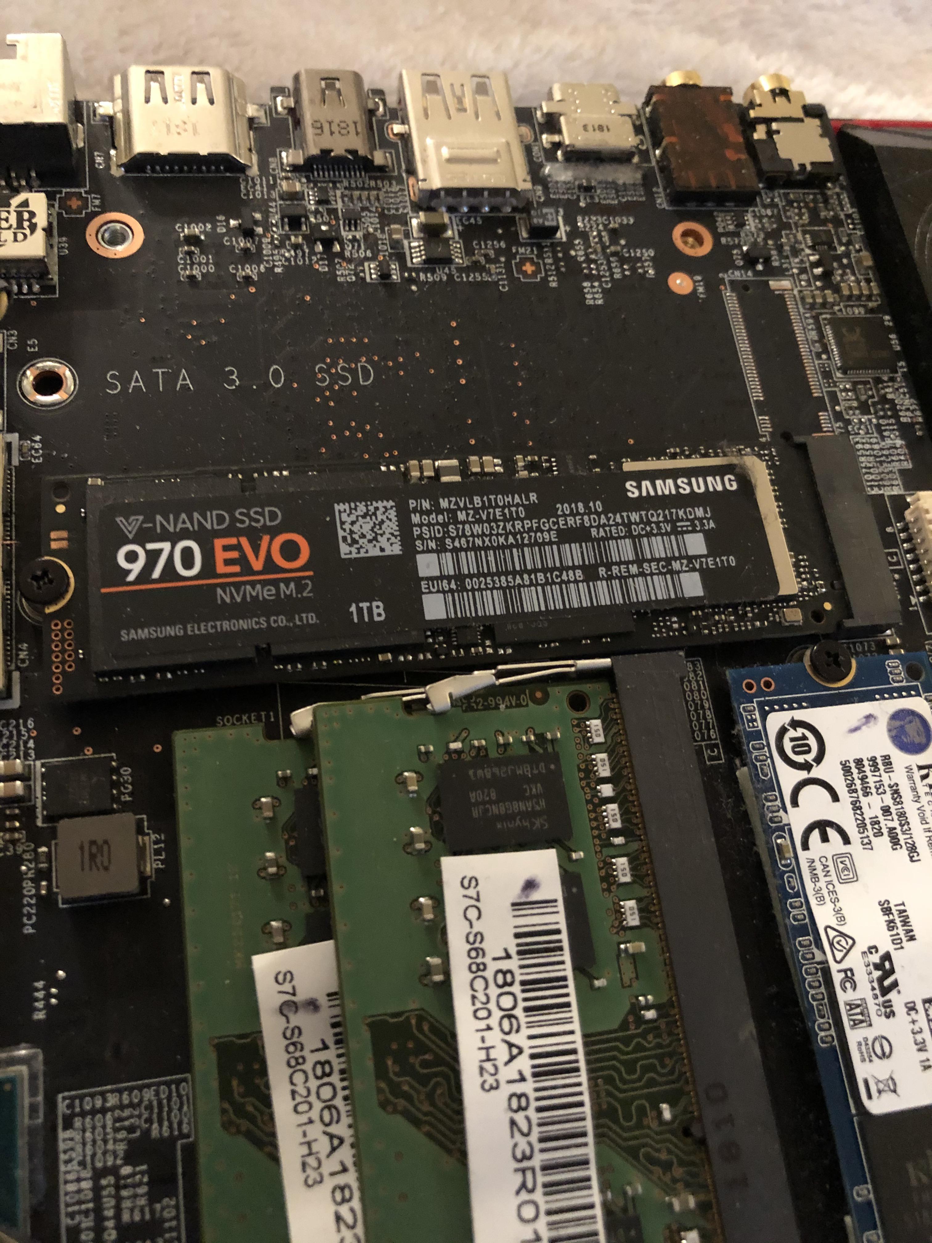 What can I put here in this sata 3.0 ssd slot? Do I need more hardware? r/laptops