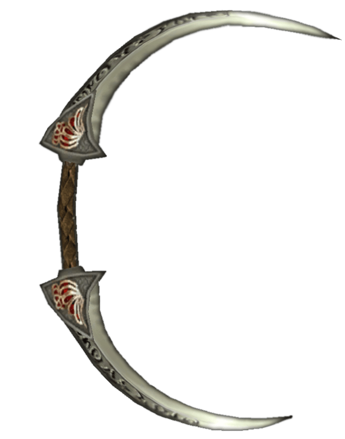 Would the Crescent Blade from Morrowind function as an actual sword