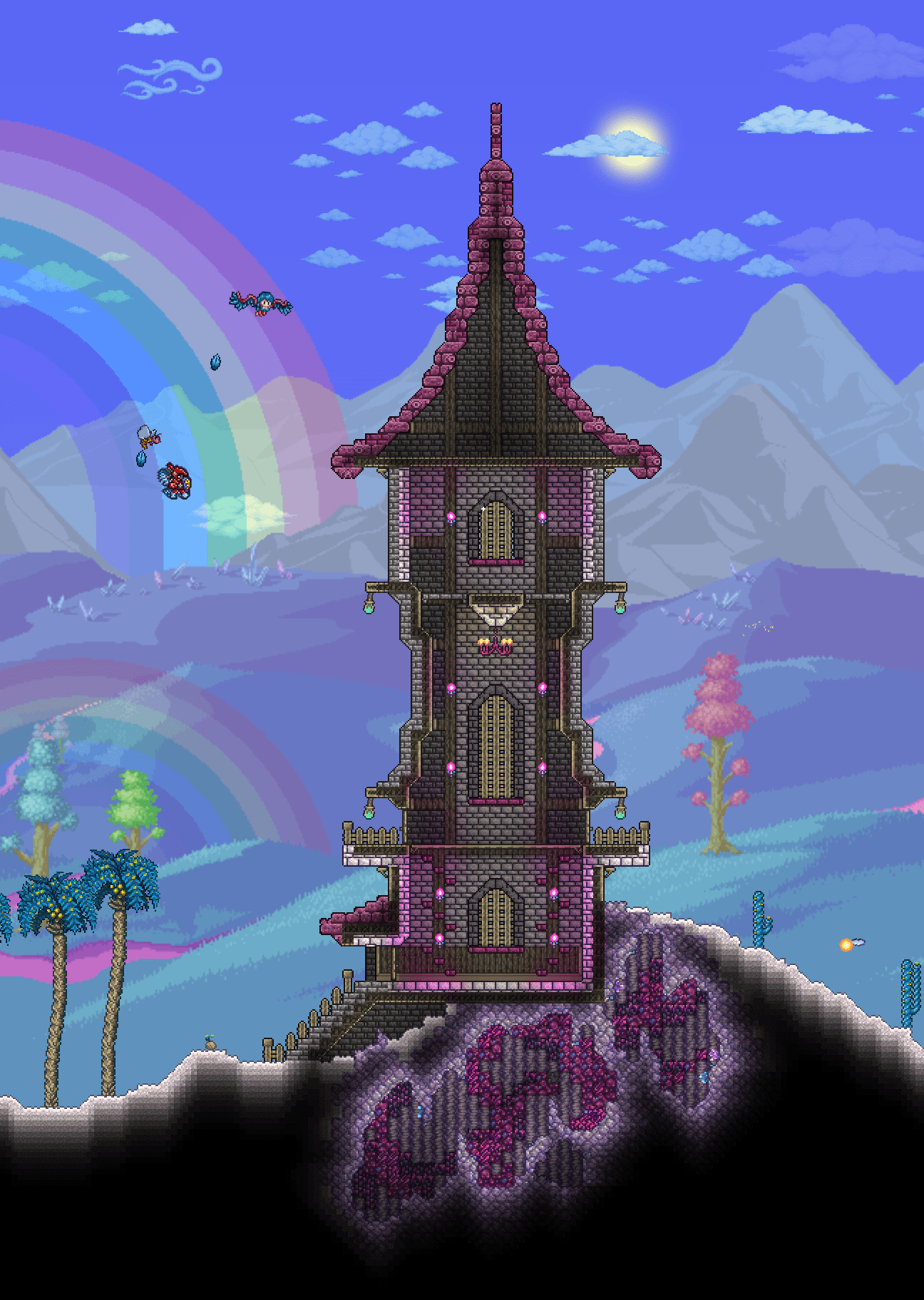 Terraria wizard tower