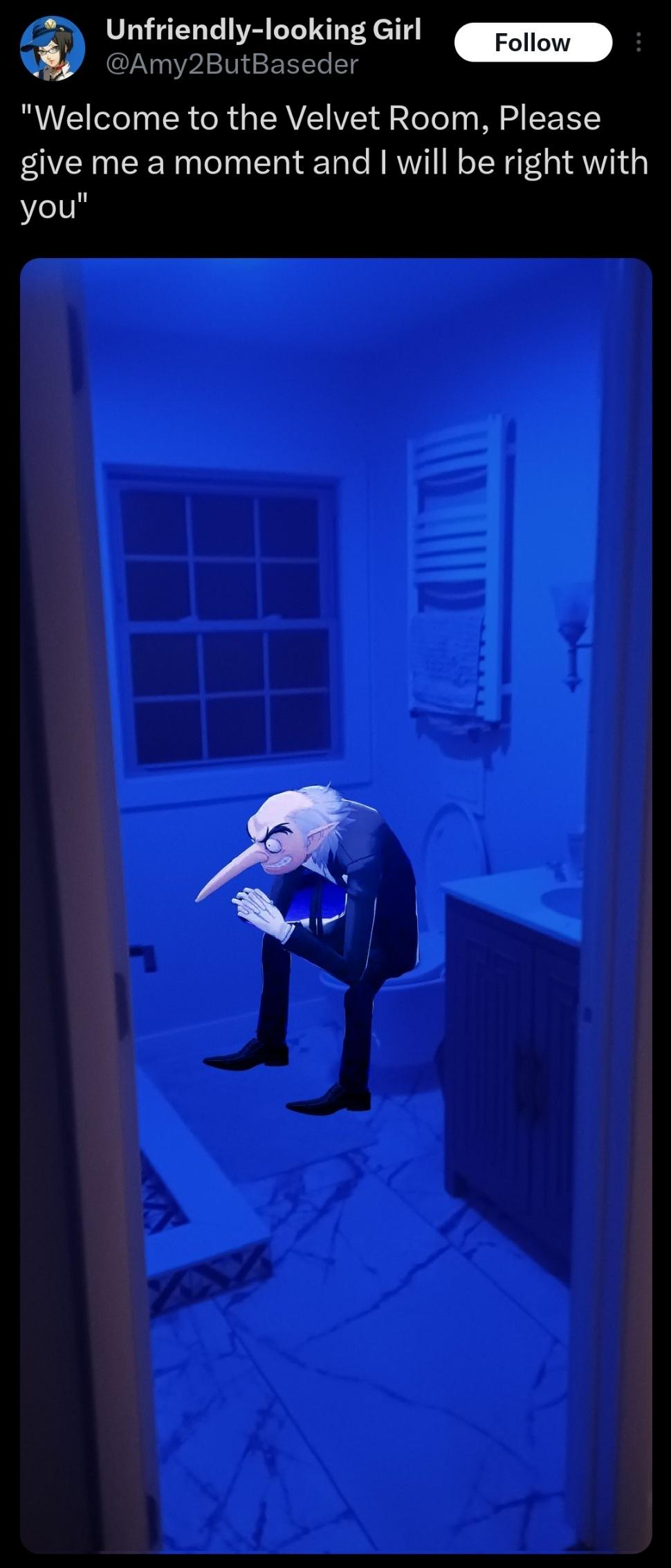 Persona 6 Velvet Room leak : PERSoNA