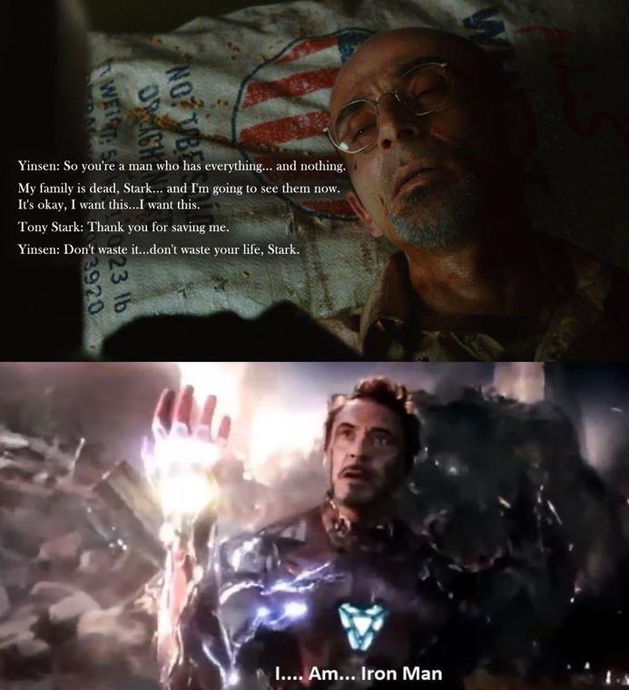 You can rest now Tony knowing you have fulfilled your promise. r/EndgameSpoilers