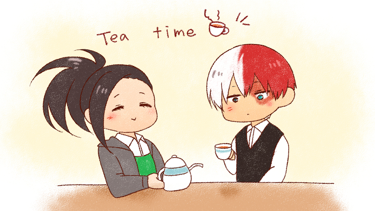 Todomomo Tea Time by あいり r/BokuNoShipAcademia