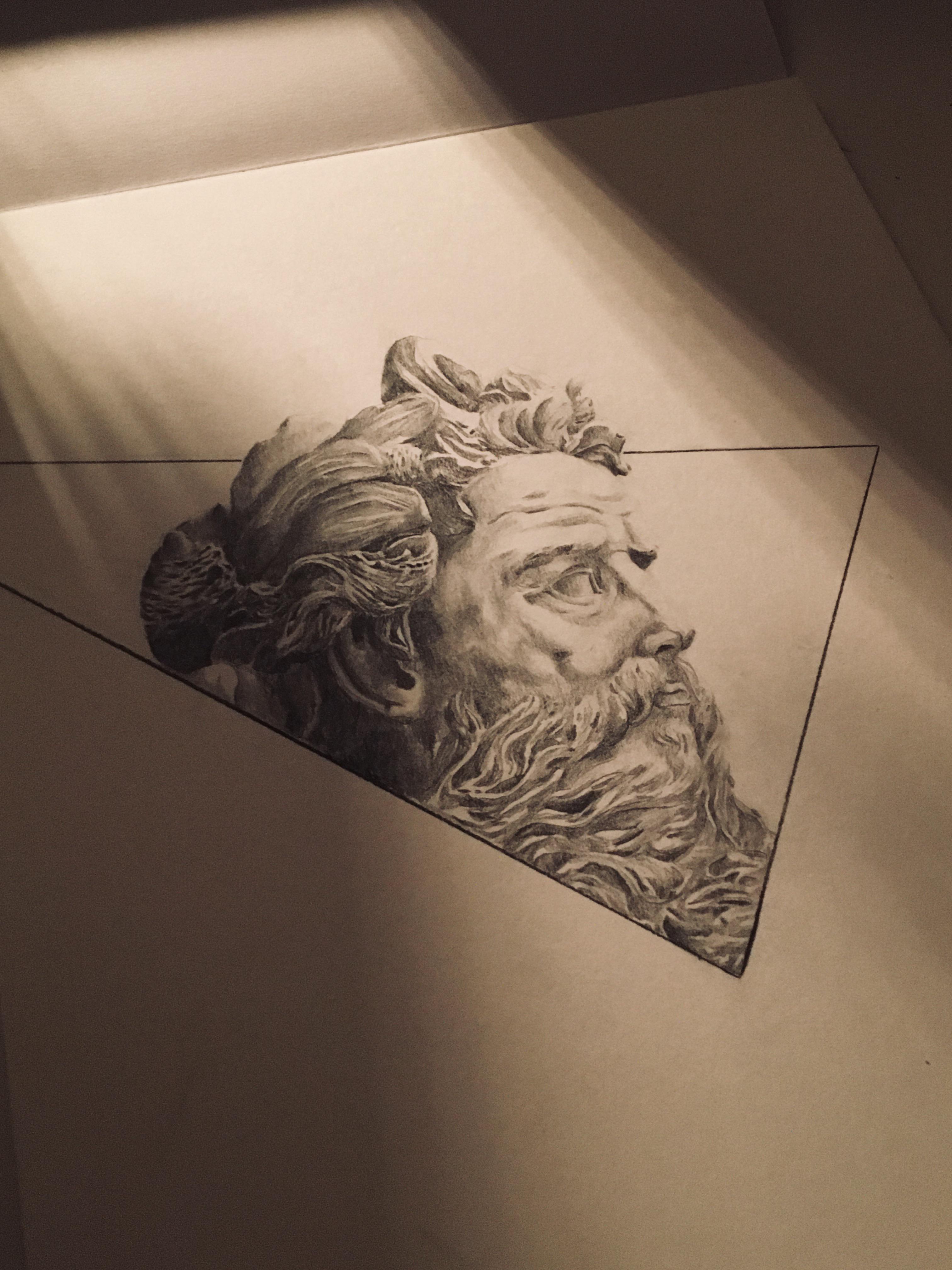 I finally finished my drawing of Zeus u/Sanjida_akhter