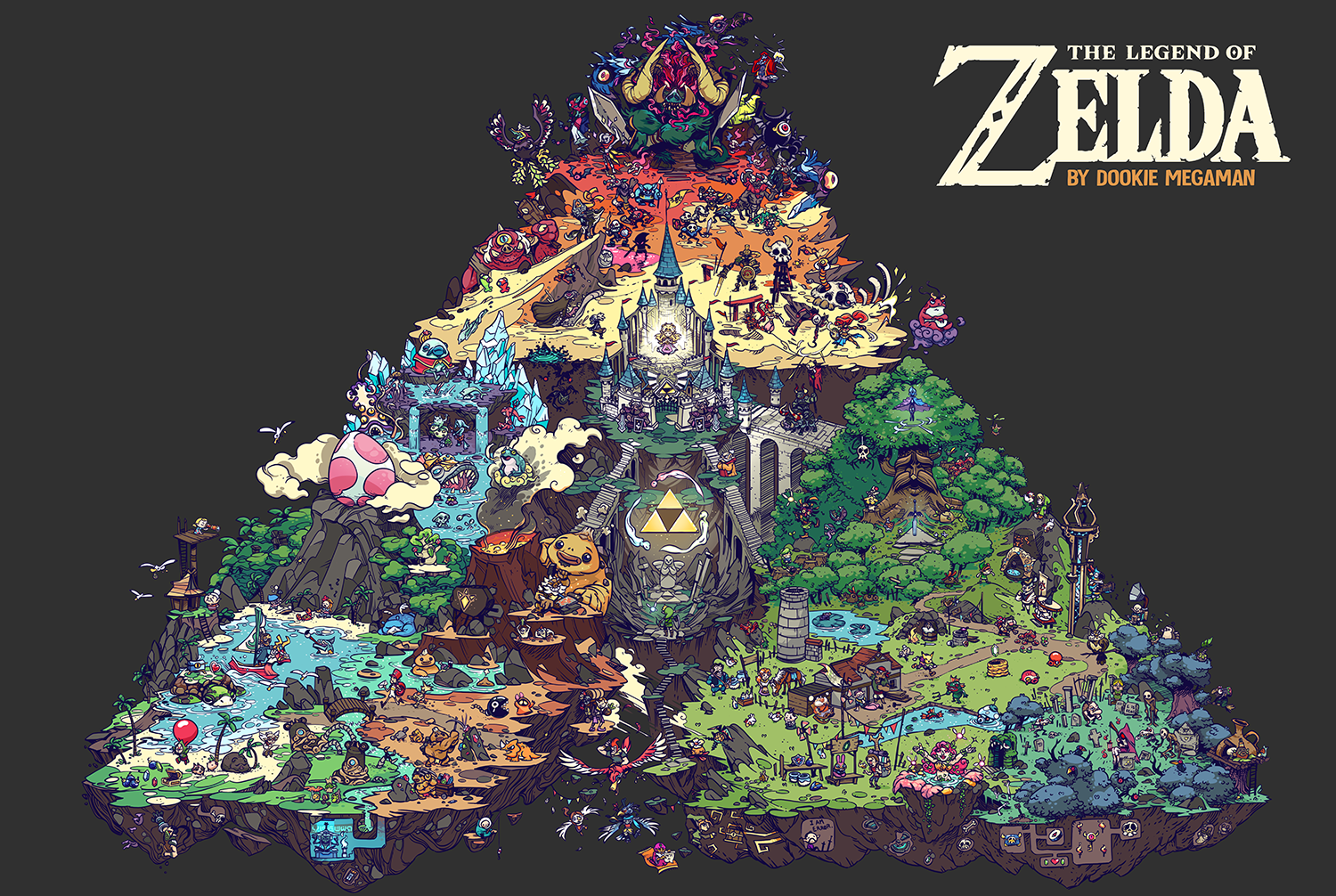 [ALL] I Made this huge Zelda Poster ! Get yours ! r/zelda