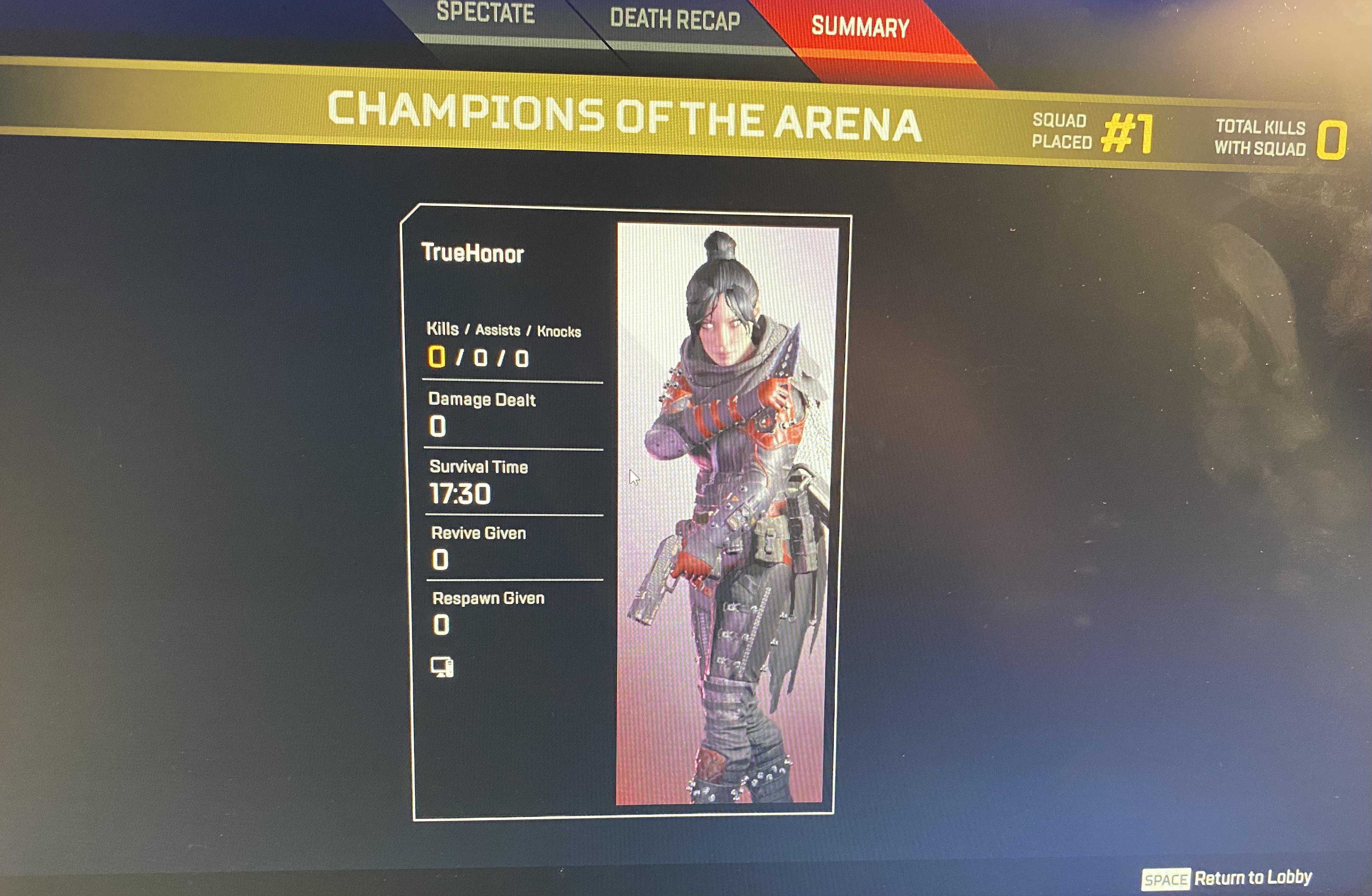 I’m the best Wraith player in the world😎 r/apexlegends