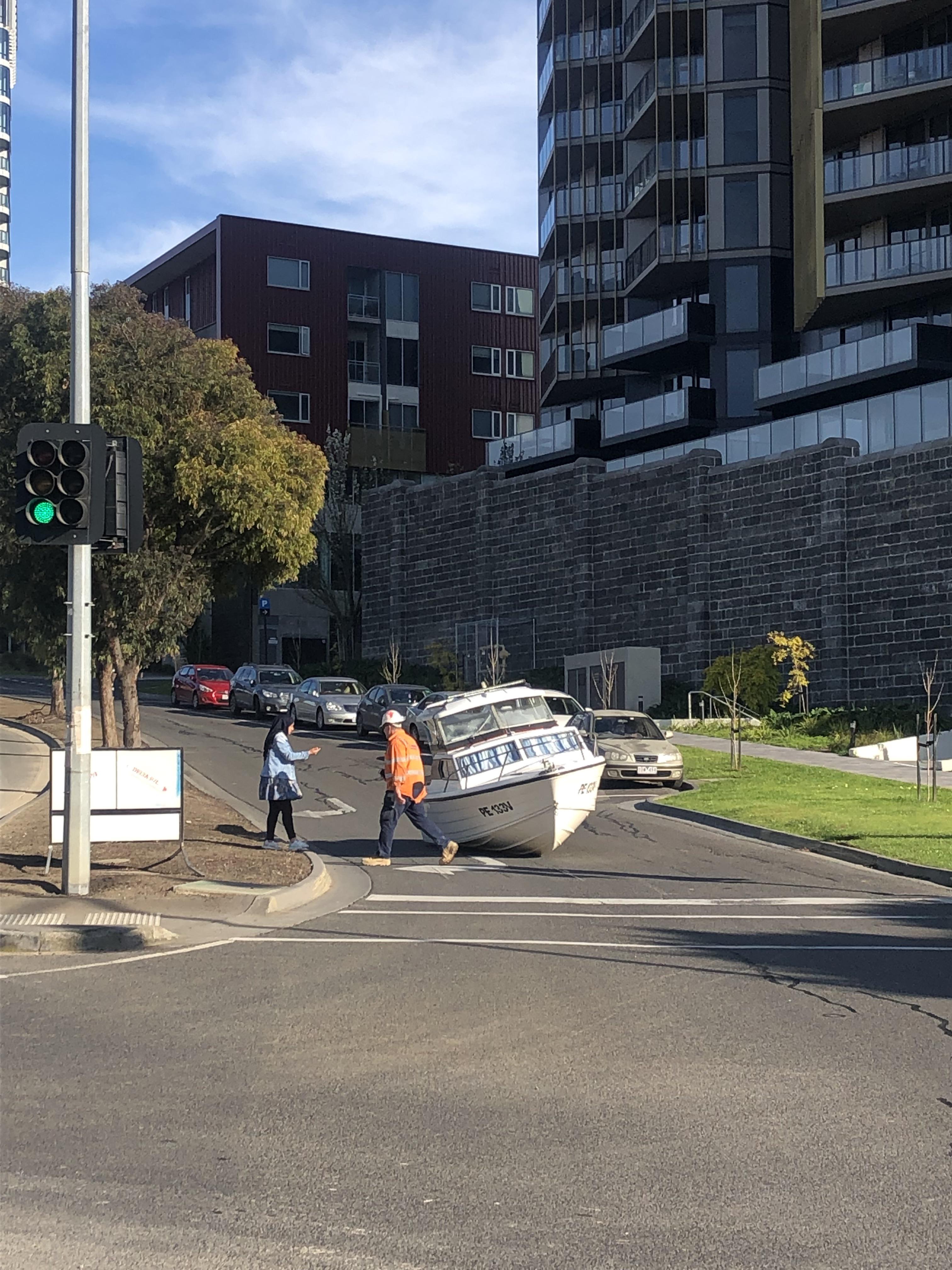 Interesting hard rubbish find for speedy boat lovers in Coburg this