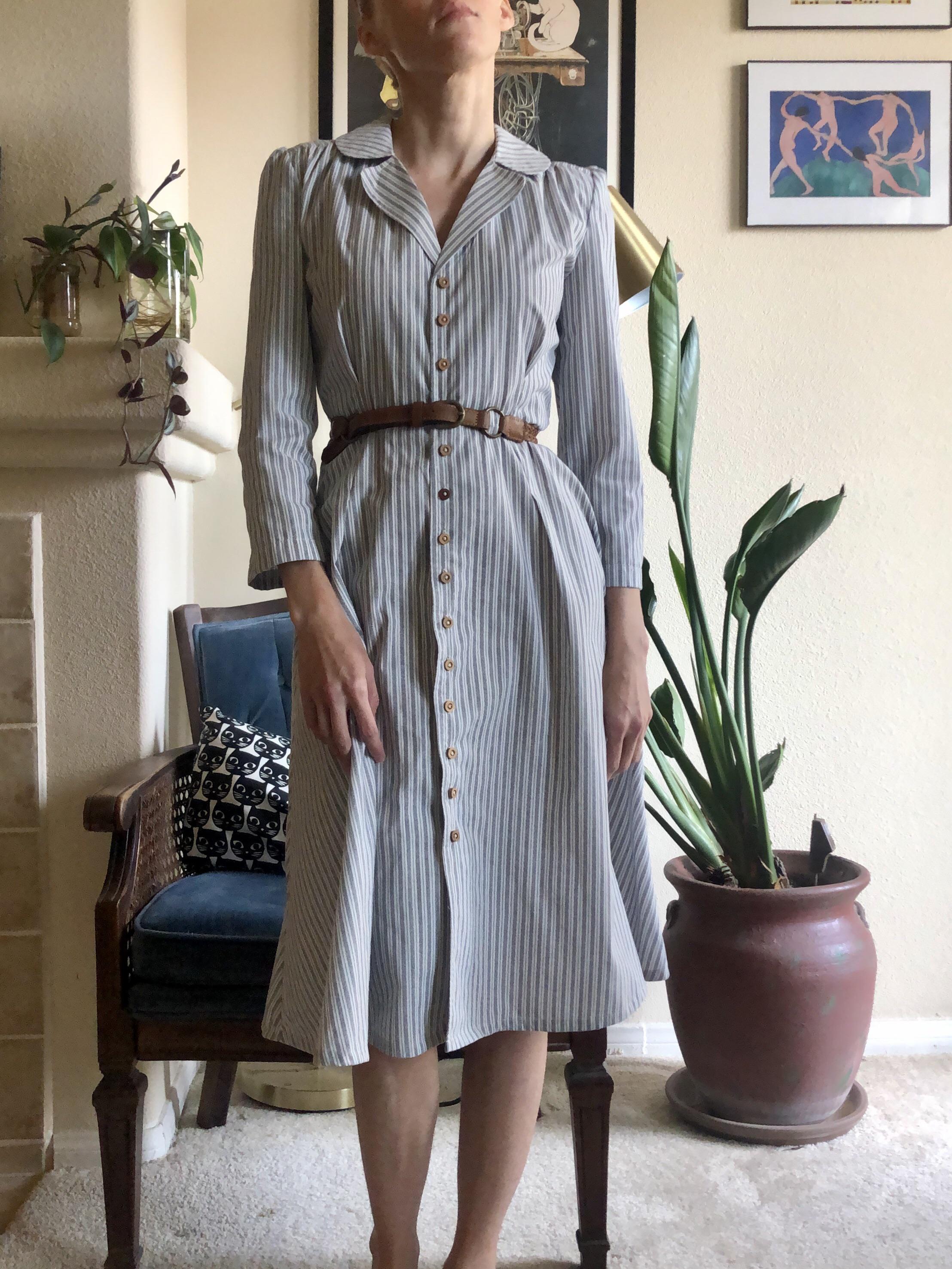 The Sew Over It Vintage Shirt Dress (more info in the comments) r/sewing