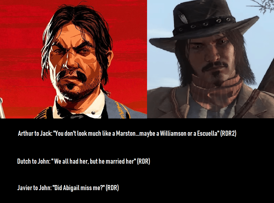 Is Javier the father of Jack Marston? r/reddeadredemption2