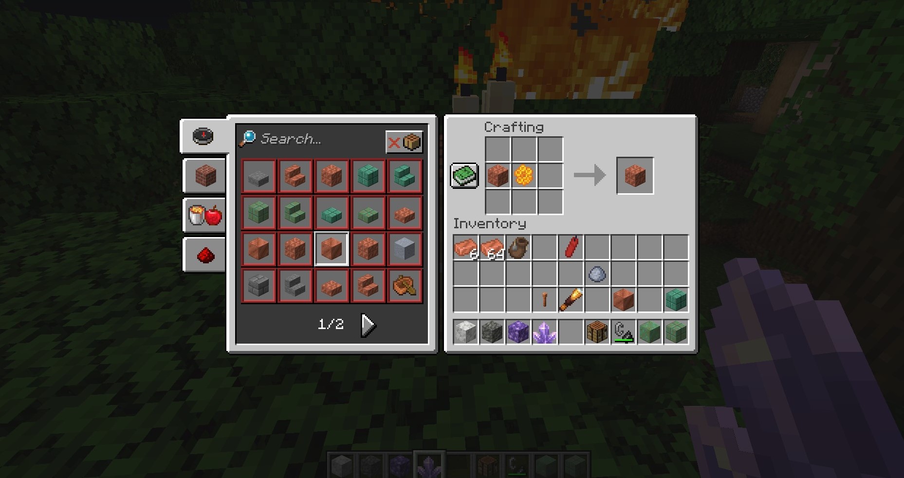 Wax is took me a bit to work that out for waxed copper and the candles recipes r