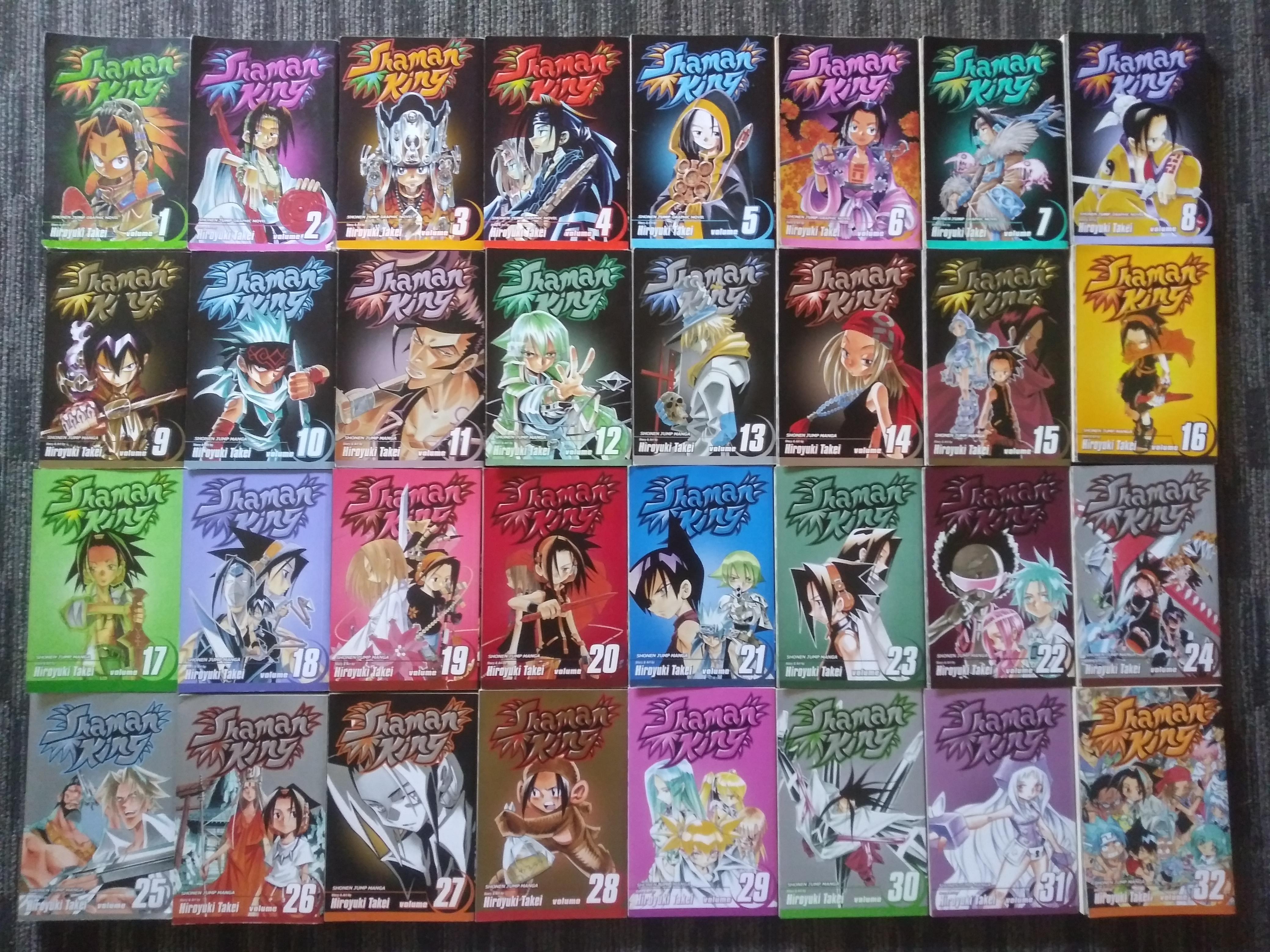 Shaman King was the first manga I read and collected growing up. I