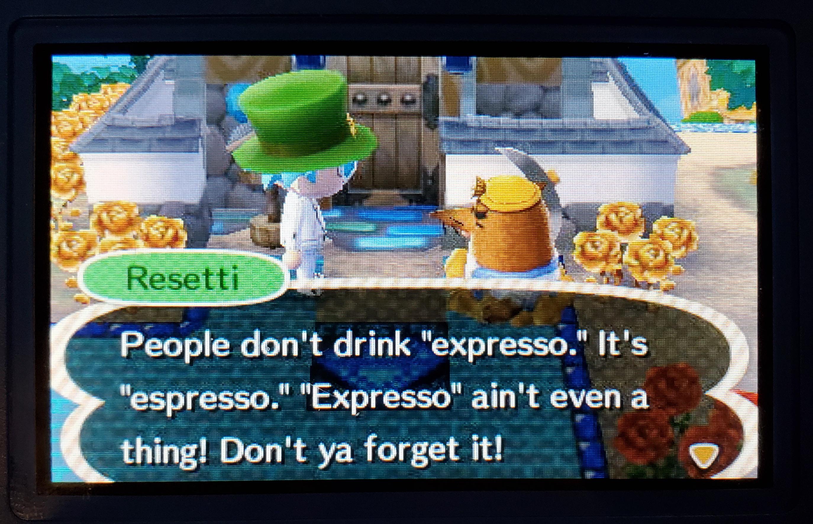 Mr. Resetti giving straight facts. r/AnimalCrossing