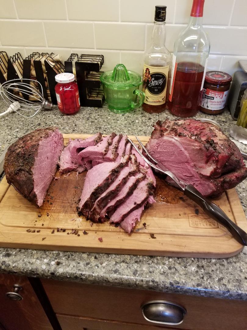 48 hour Sous Vide Chuck Roasts reversed seared on my pellet grill