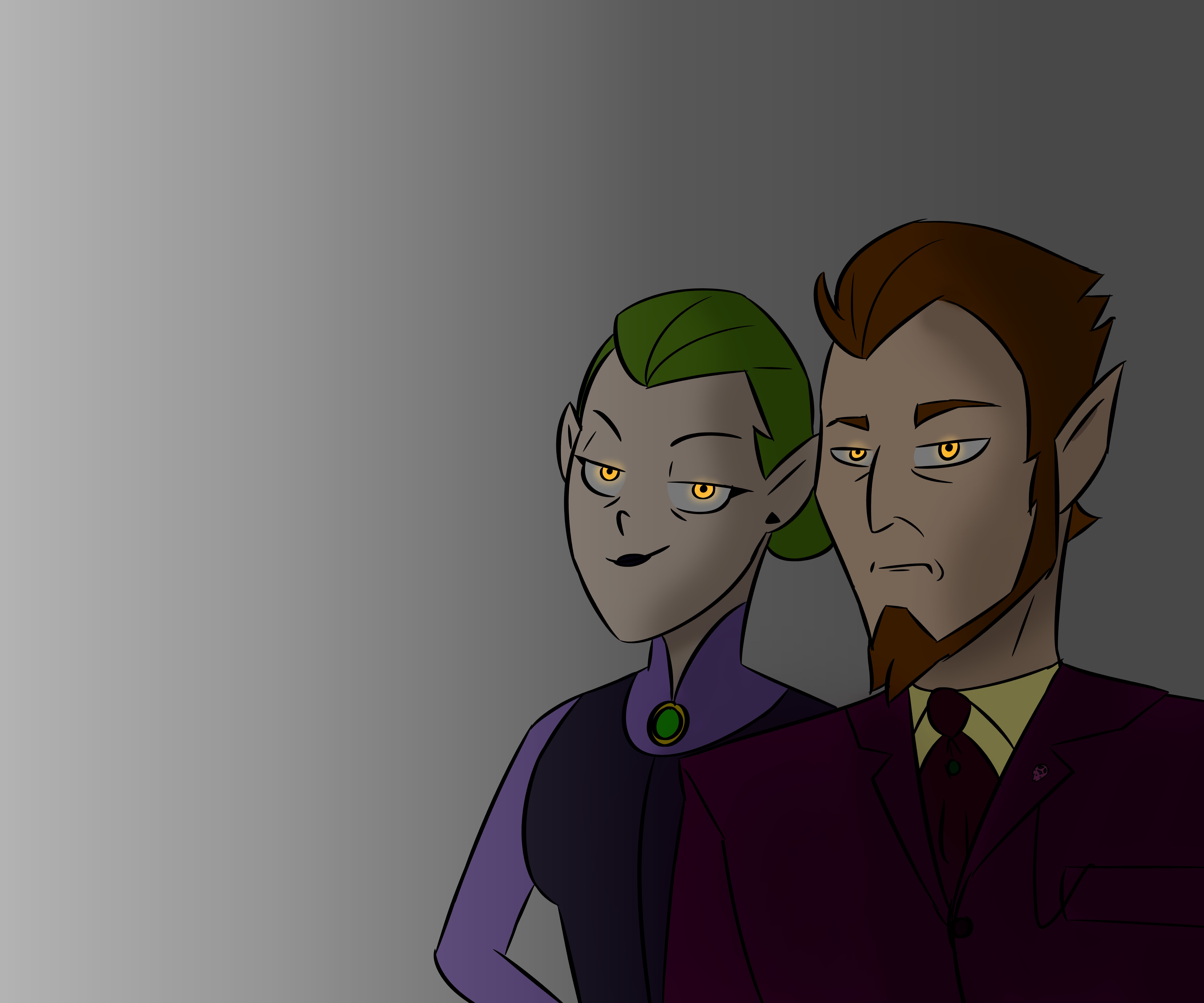 This is what I think Amity's parents are gonna look like r/TheOwlHouse