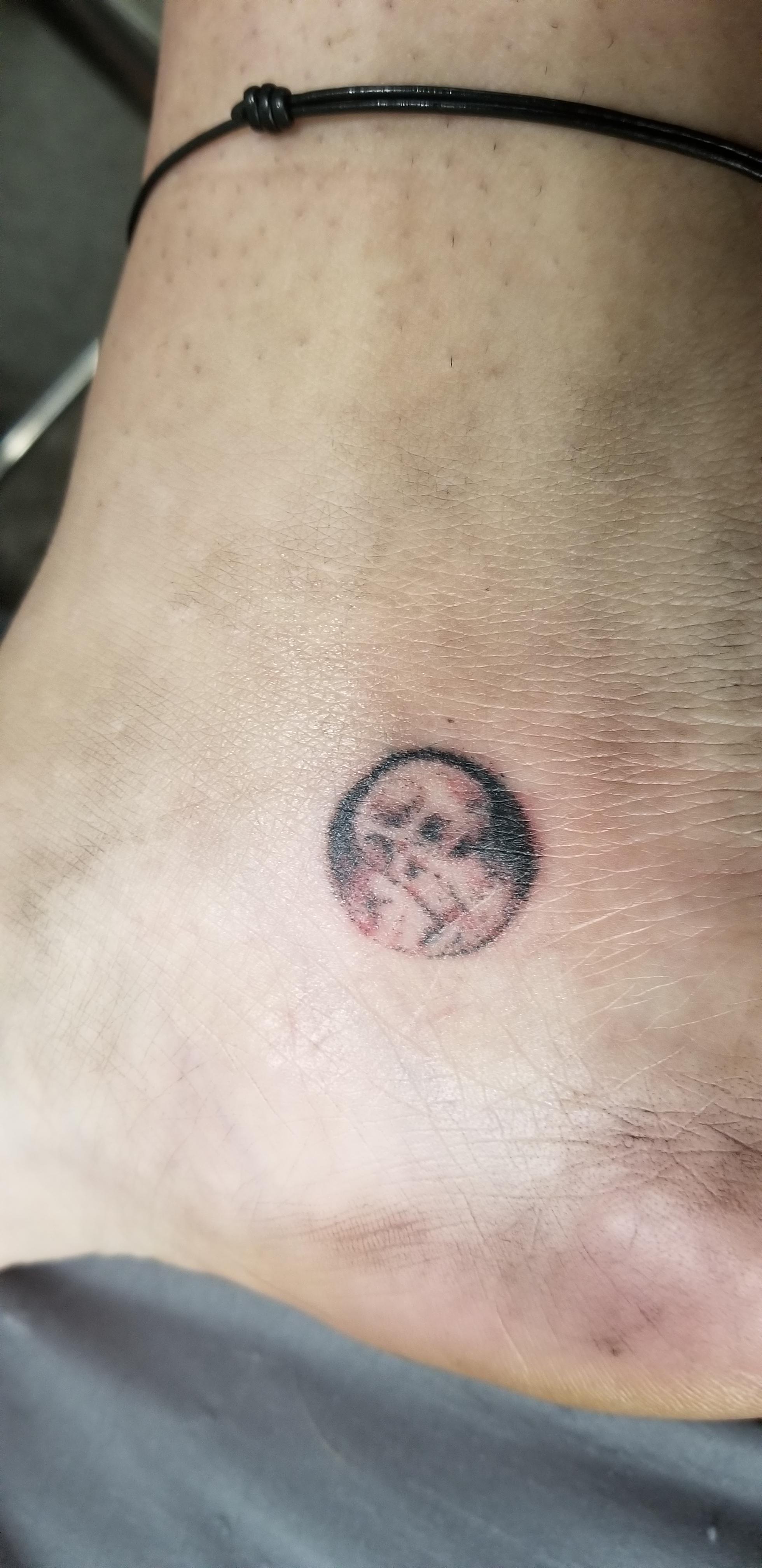 just got my first tattoo 4 days ago and i feel like the artist went too