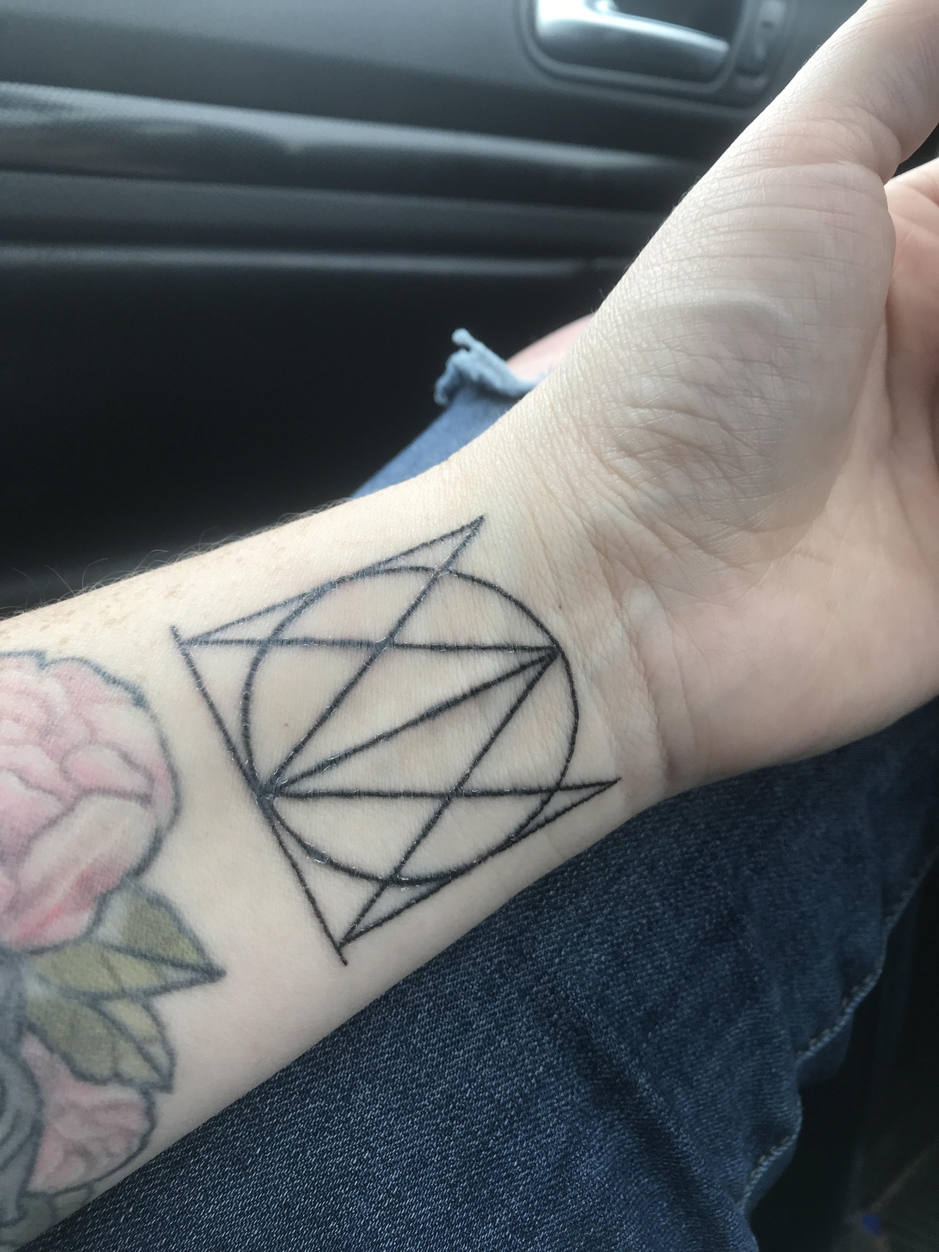 My “man of the woods” tattoo is healing up nicely. Got it