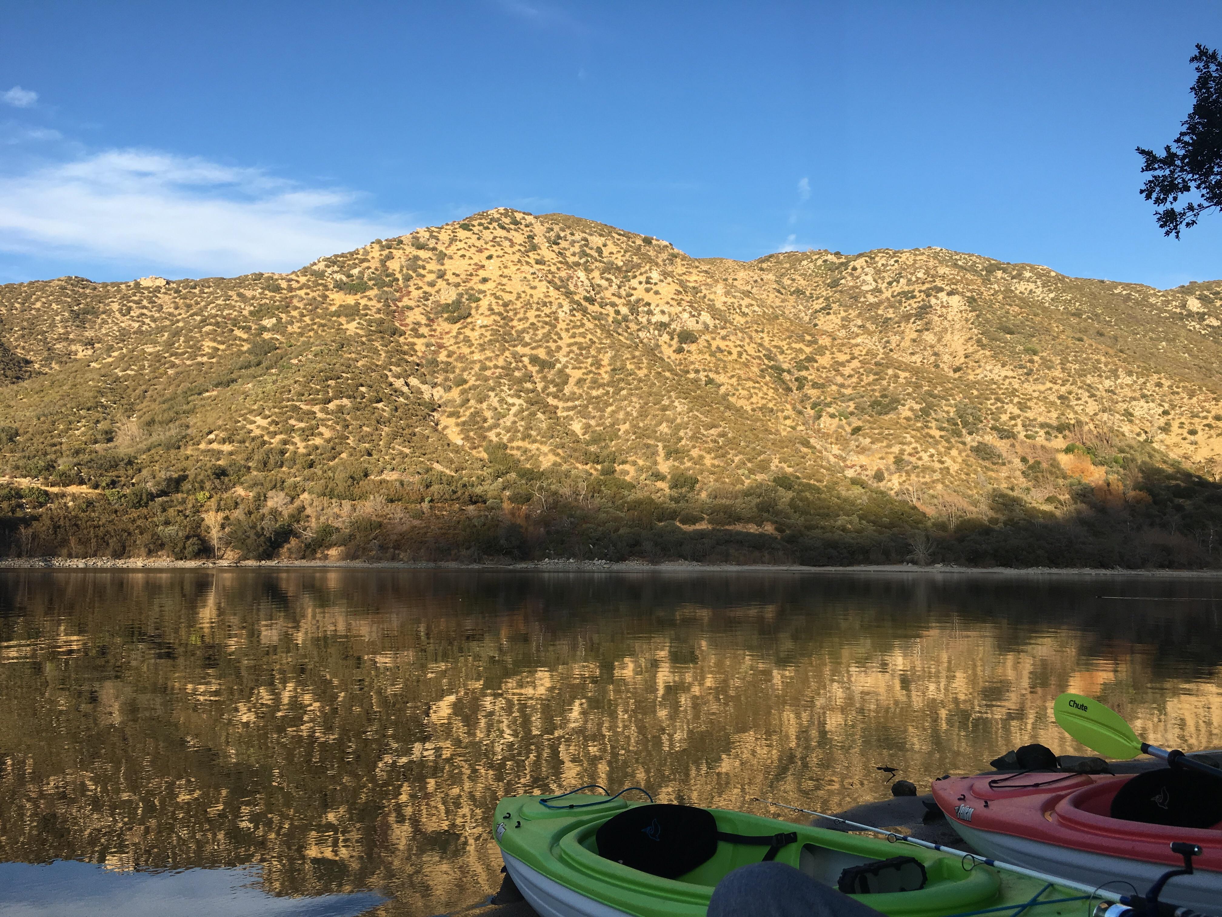 Silverwood Lake in Southern California on New Year’s Eve Outdoors