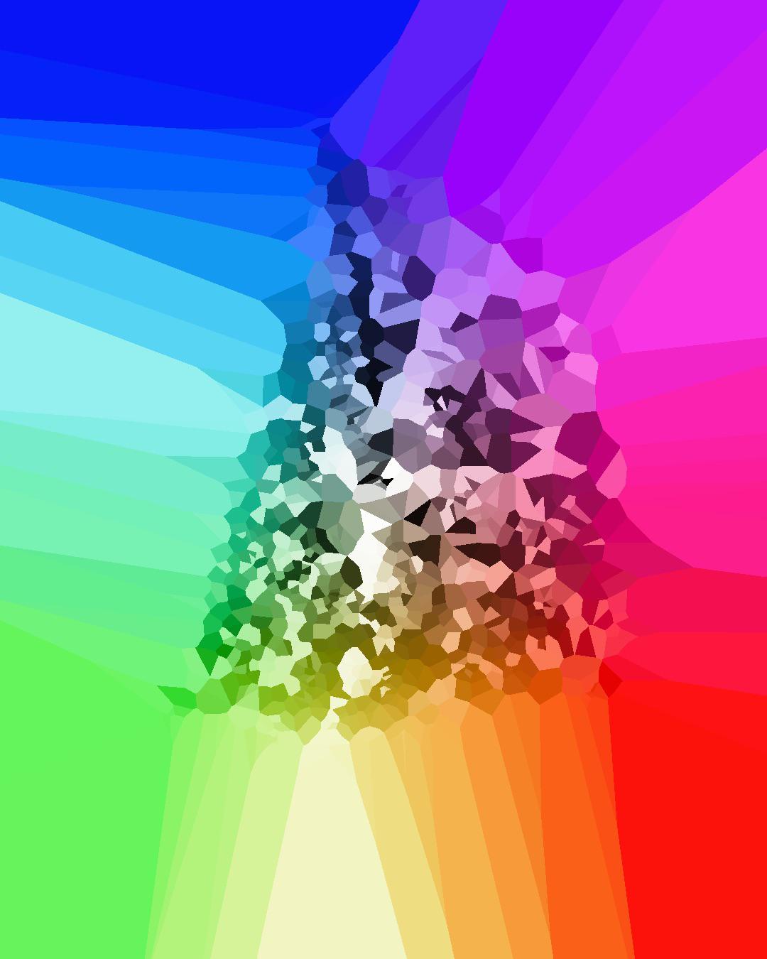 Nearest color in the xkcd color survey (JzAzBz color space) generative