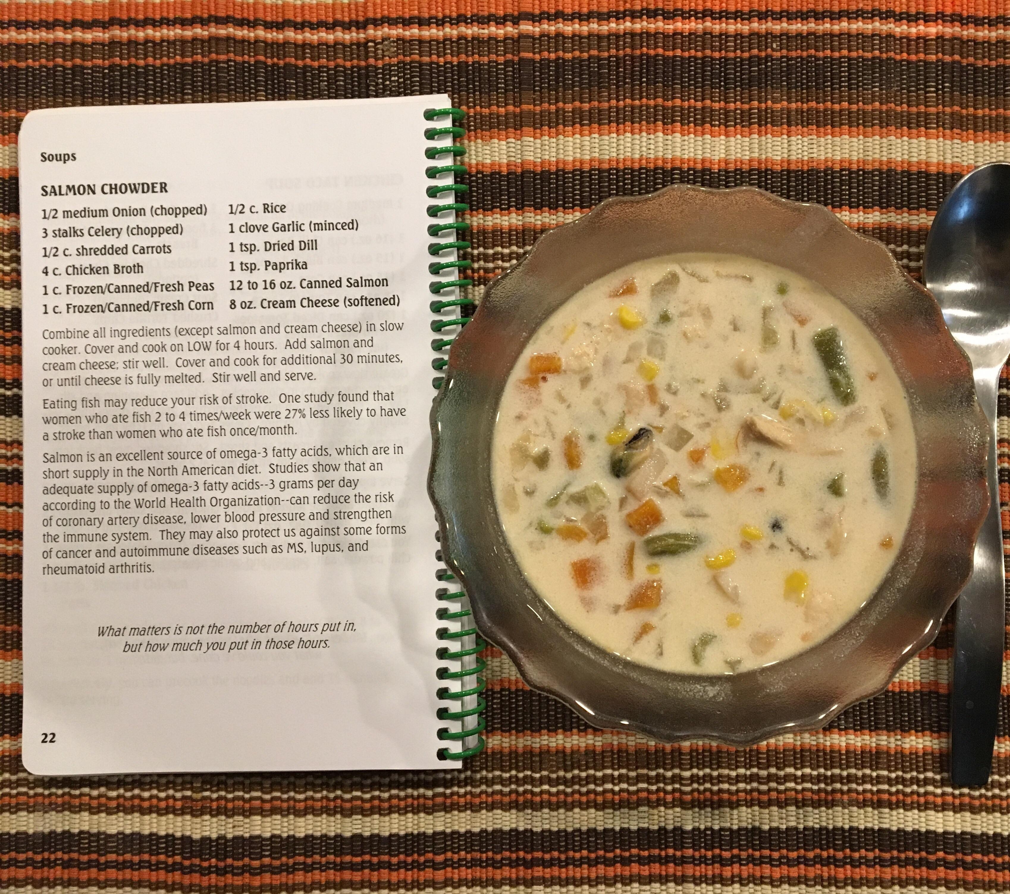 Salmon Chowder prepared in the Instant Pot Keto r/instantpot