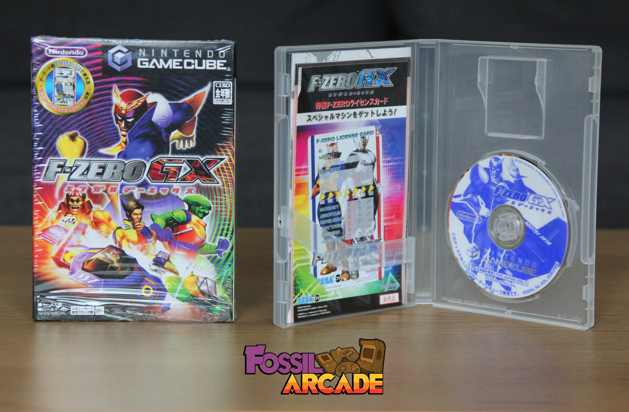 FZERO GX [Japanese Version] Including Arcade Licence Card for FZERO