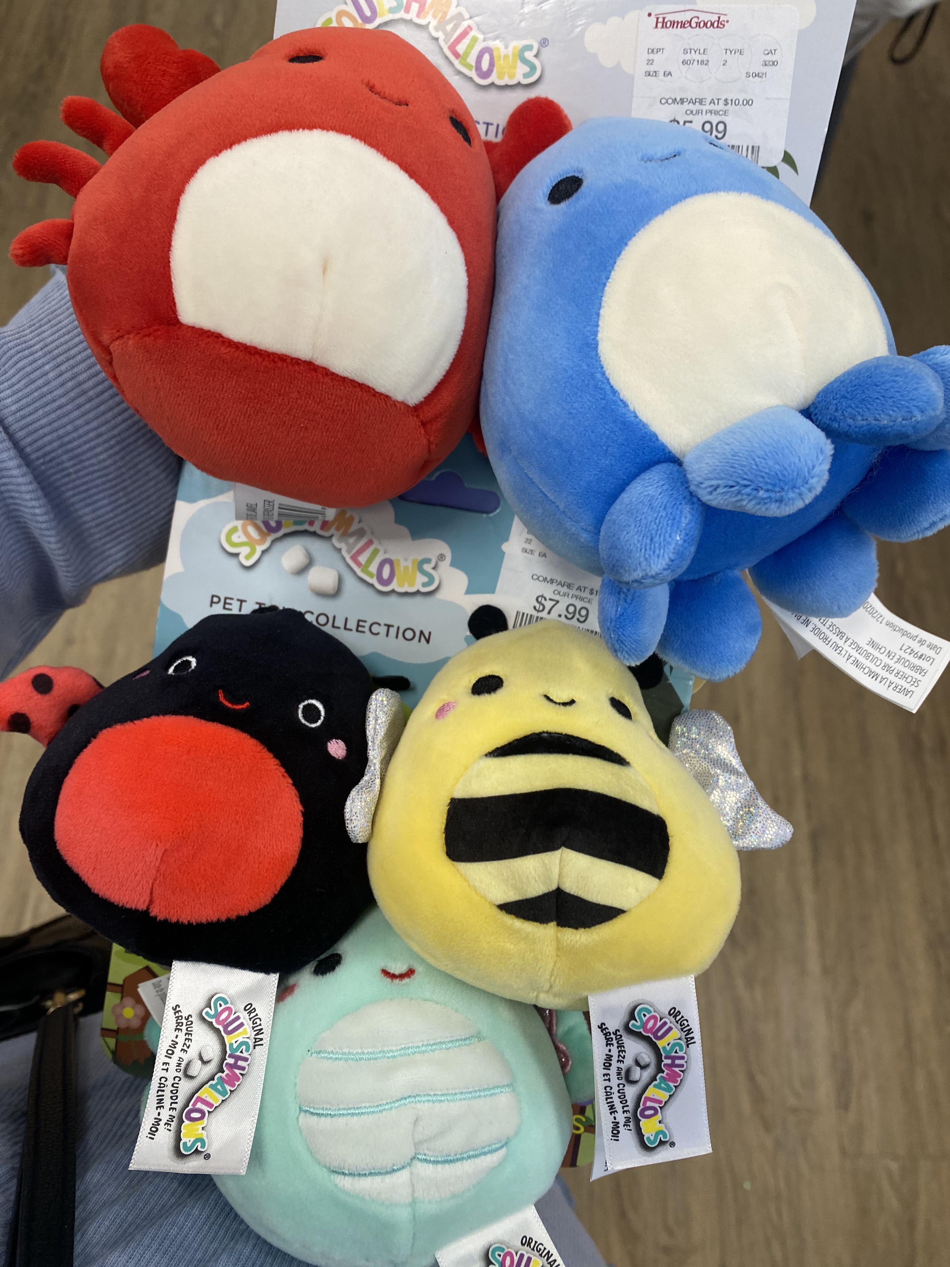 Dog toys found at Homegoods!! r/squishmallow
