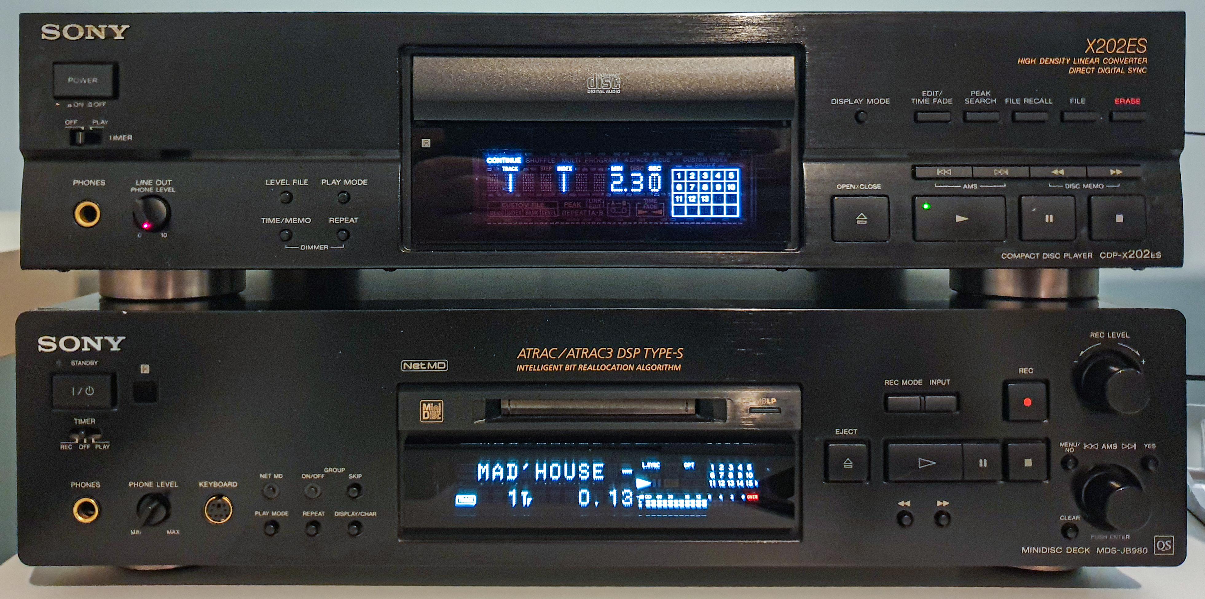 My endgame CD+MD combo r/minidisc