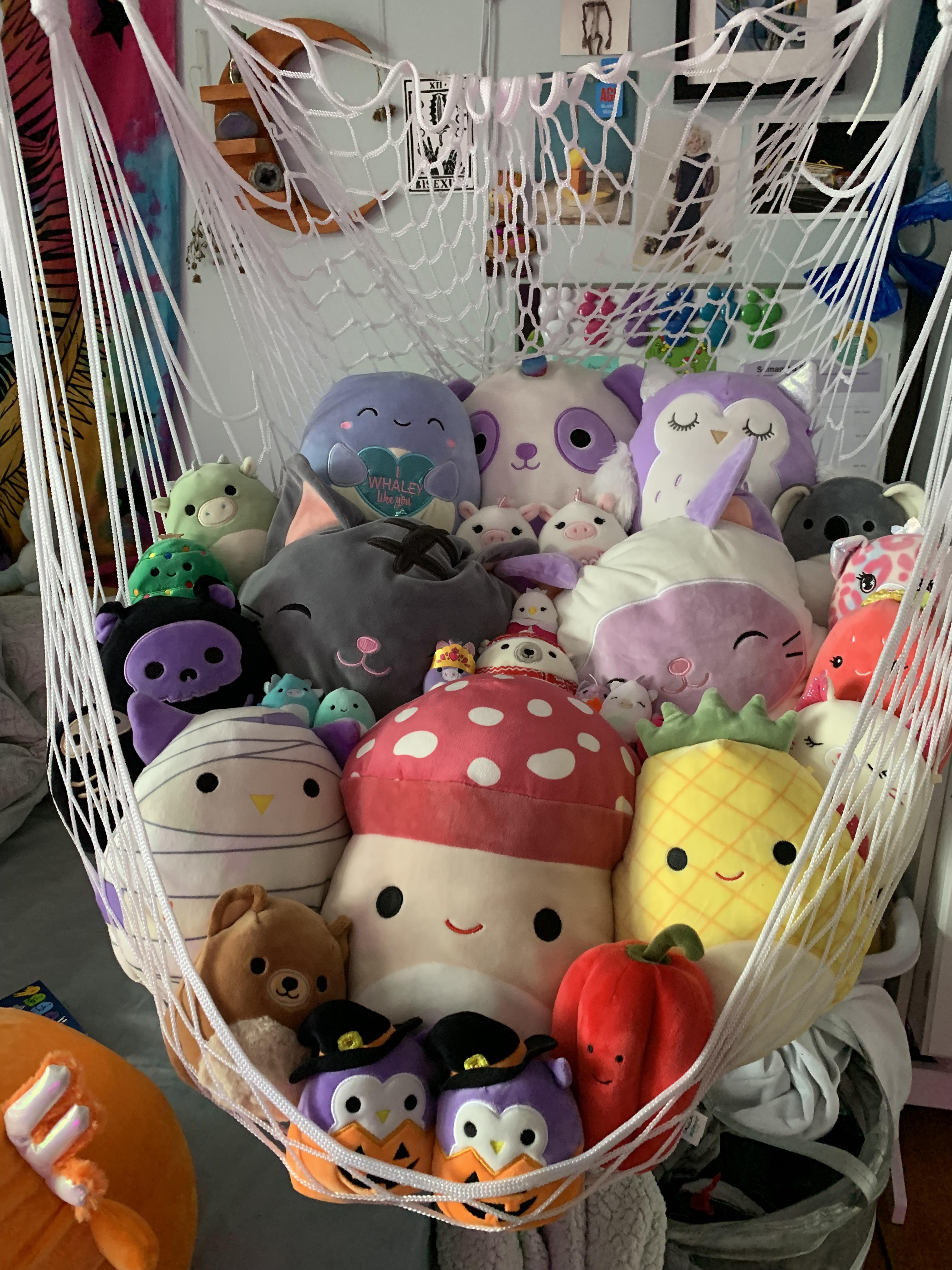 Majority of my collection! I finally put them all in my hammock swing ☺