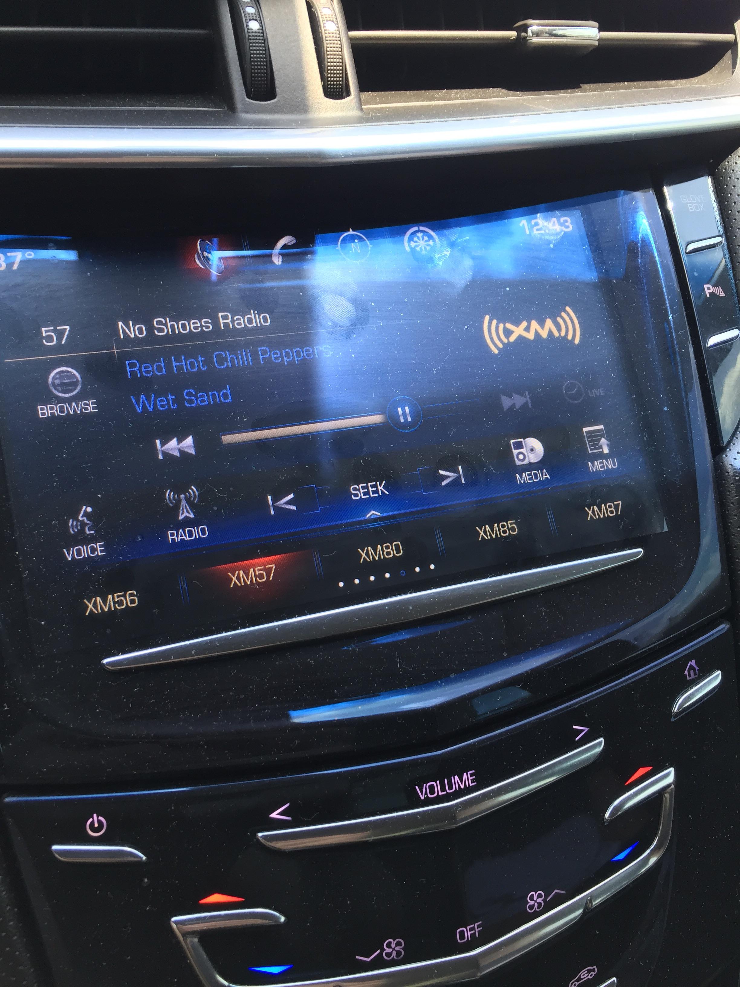 No shoes radio played a catchy tune today... r/RedHotChiliPeppers