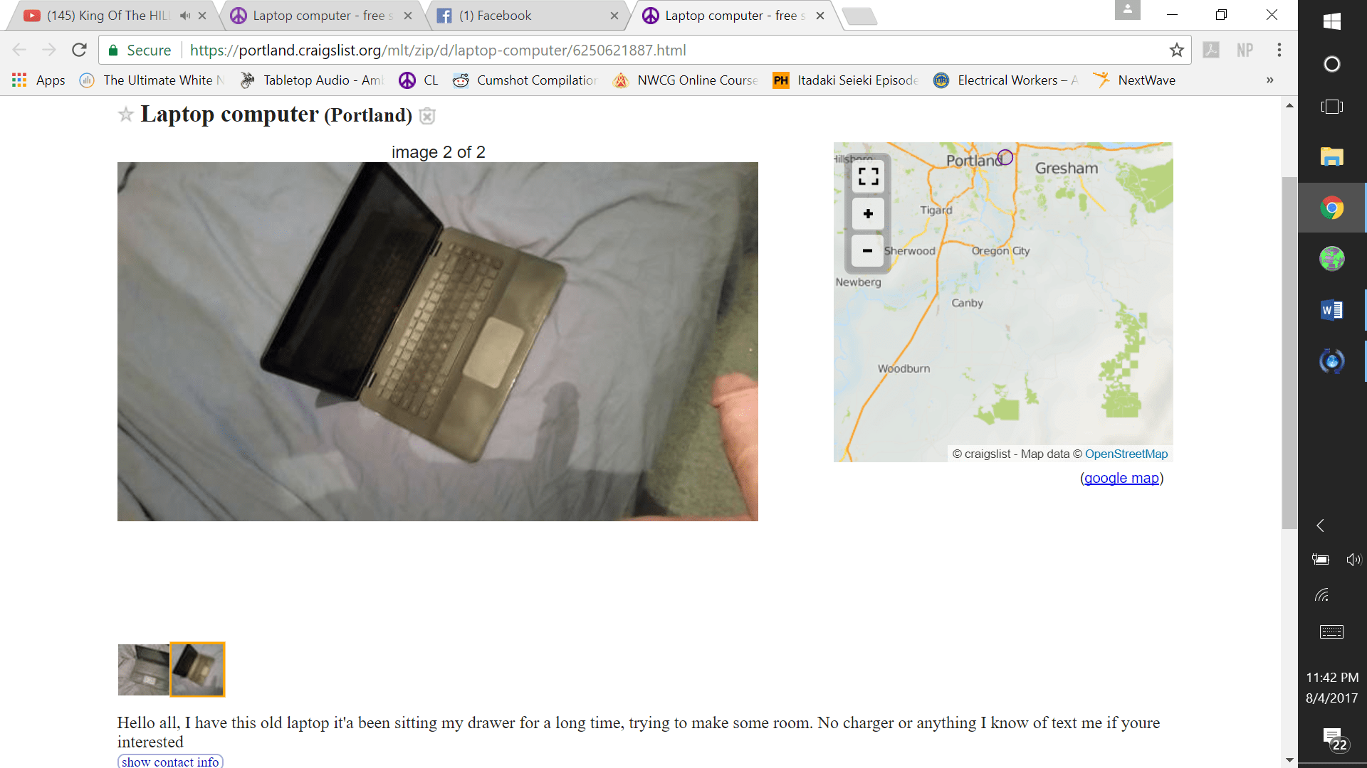 Portland misuses craigslist. NSFW r/Portland