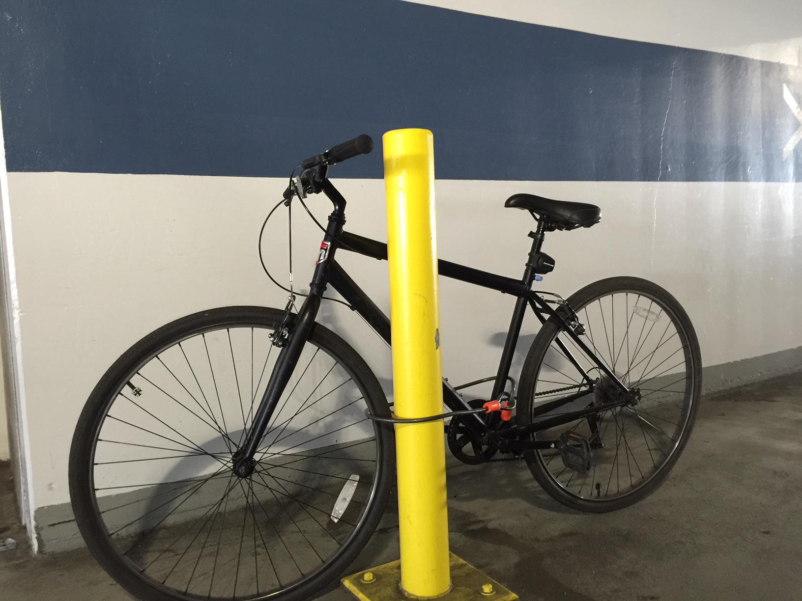 This is the way to lock your bike. More secure then Fort Knox. r