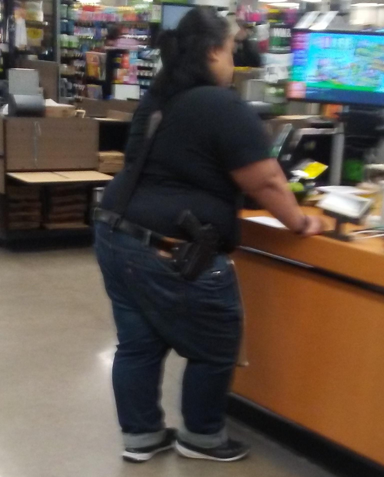Really? I have guns and .I like guns but open carry is going too far