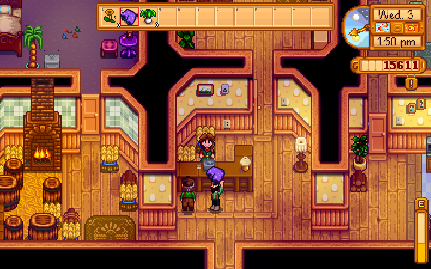 I returned Lewis' shorts... discreetly. r/StardewValley