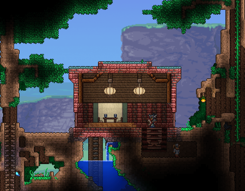 How Do You Build Stairs In Terraria Drawplum