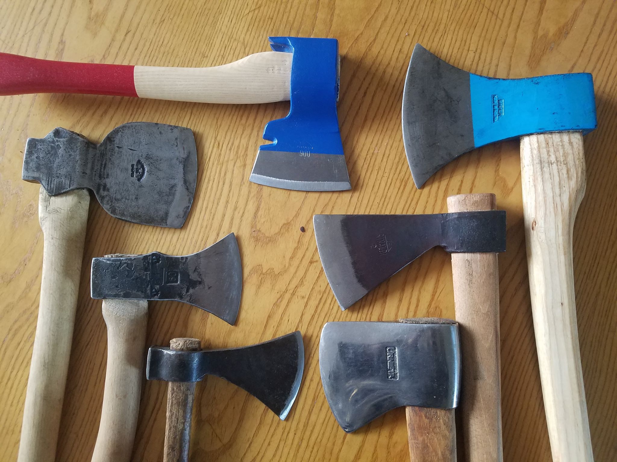 Some nice ugly European axes, from England, Austria, Slovenia, Italy
