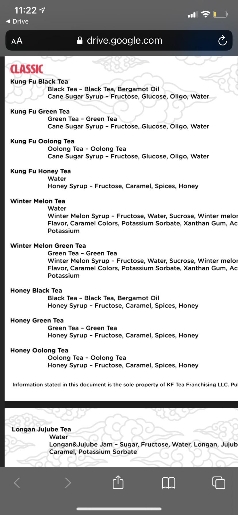 Is Kung fu tea low fodmap? r/FODMAPS