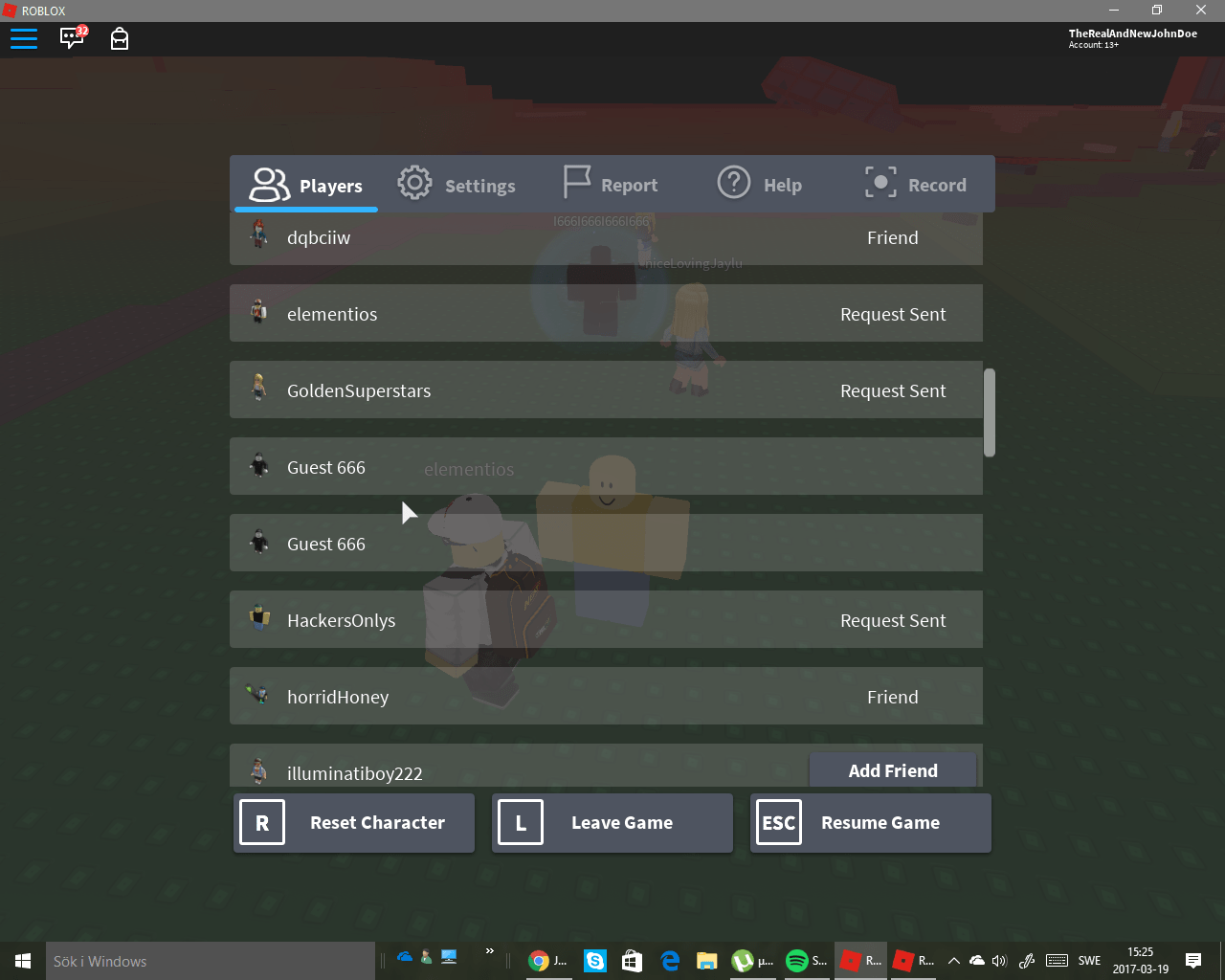 Oblivioushd Curfew Bot Test Stick Made By Me Youtube bot 666 roblox