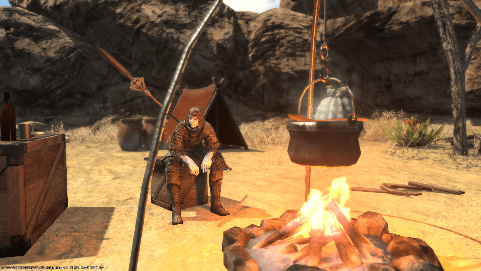 What's the story behind the npc Hab the zombie? ffxiv