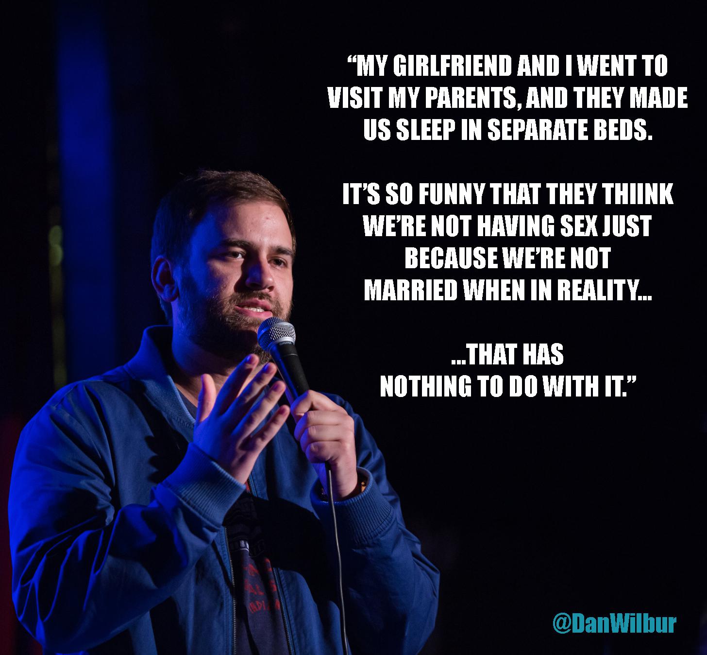 Separate Beds. r/standupshots