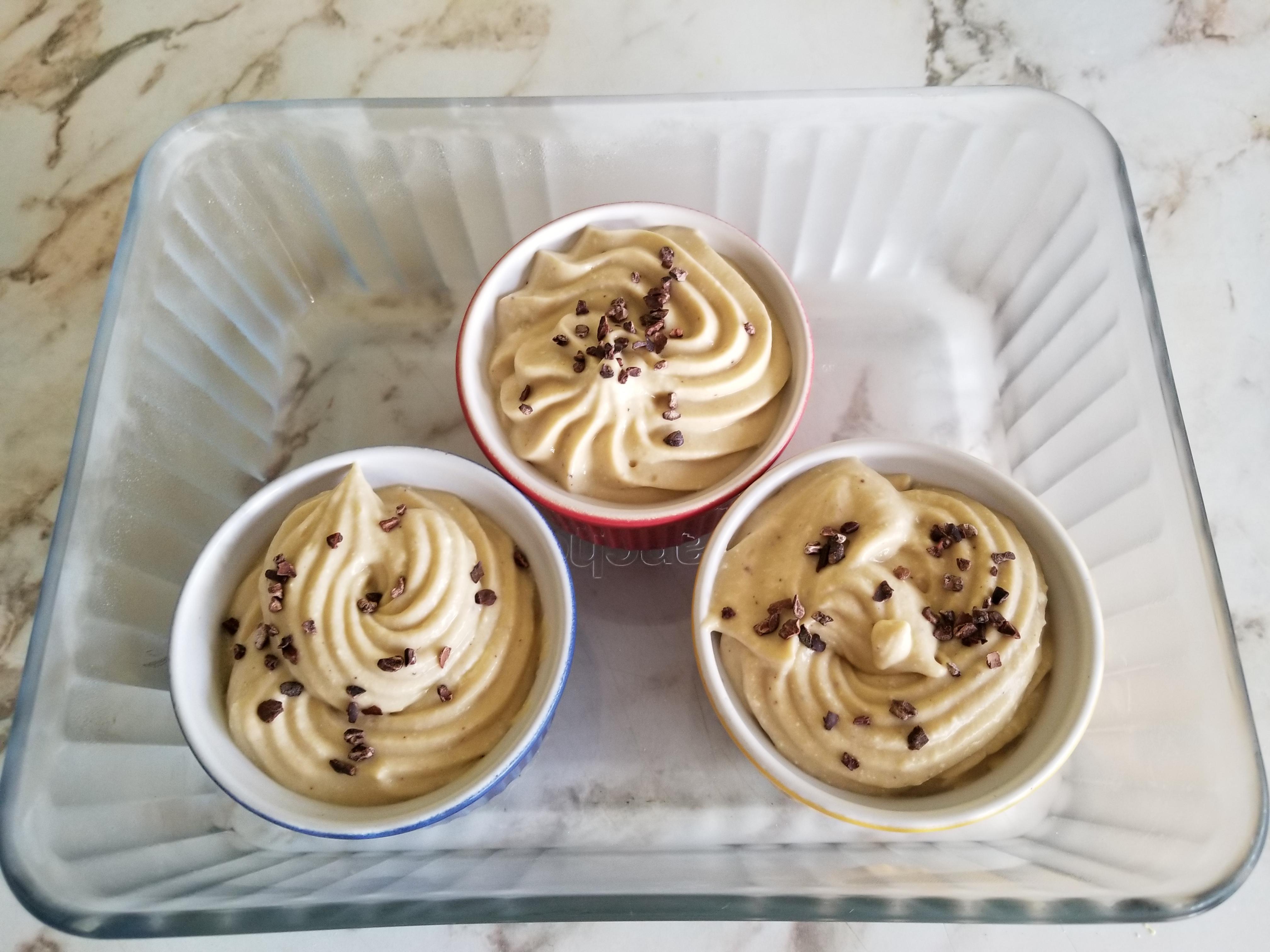 Stella Parks' toasted sugar banana crémeux recipe. Delicious! r