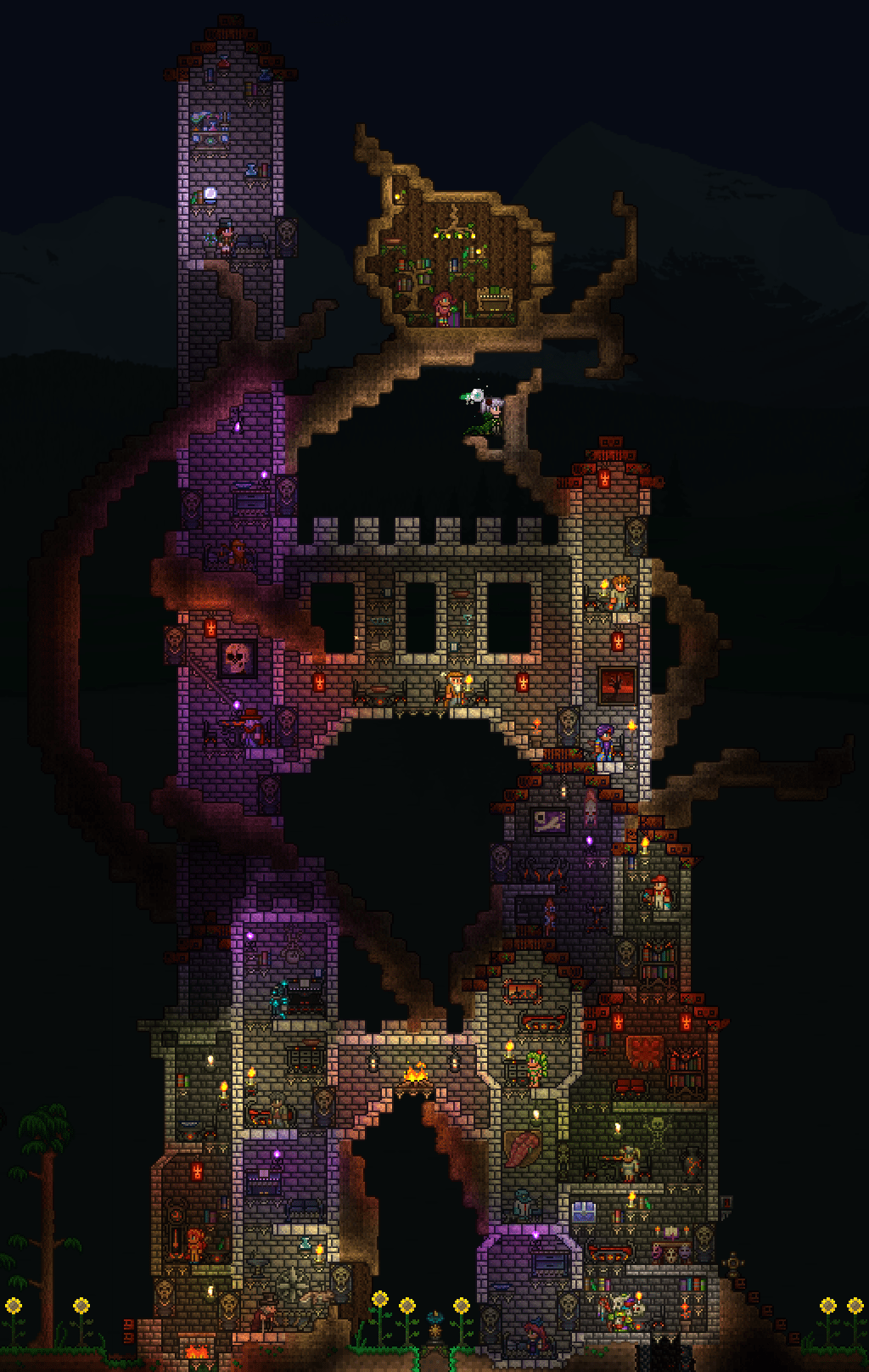 Morrowind's "Tel Vos", now in two dimensions! r/Terraria